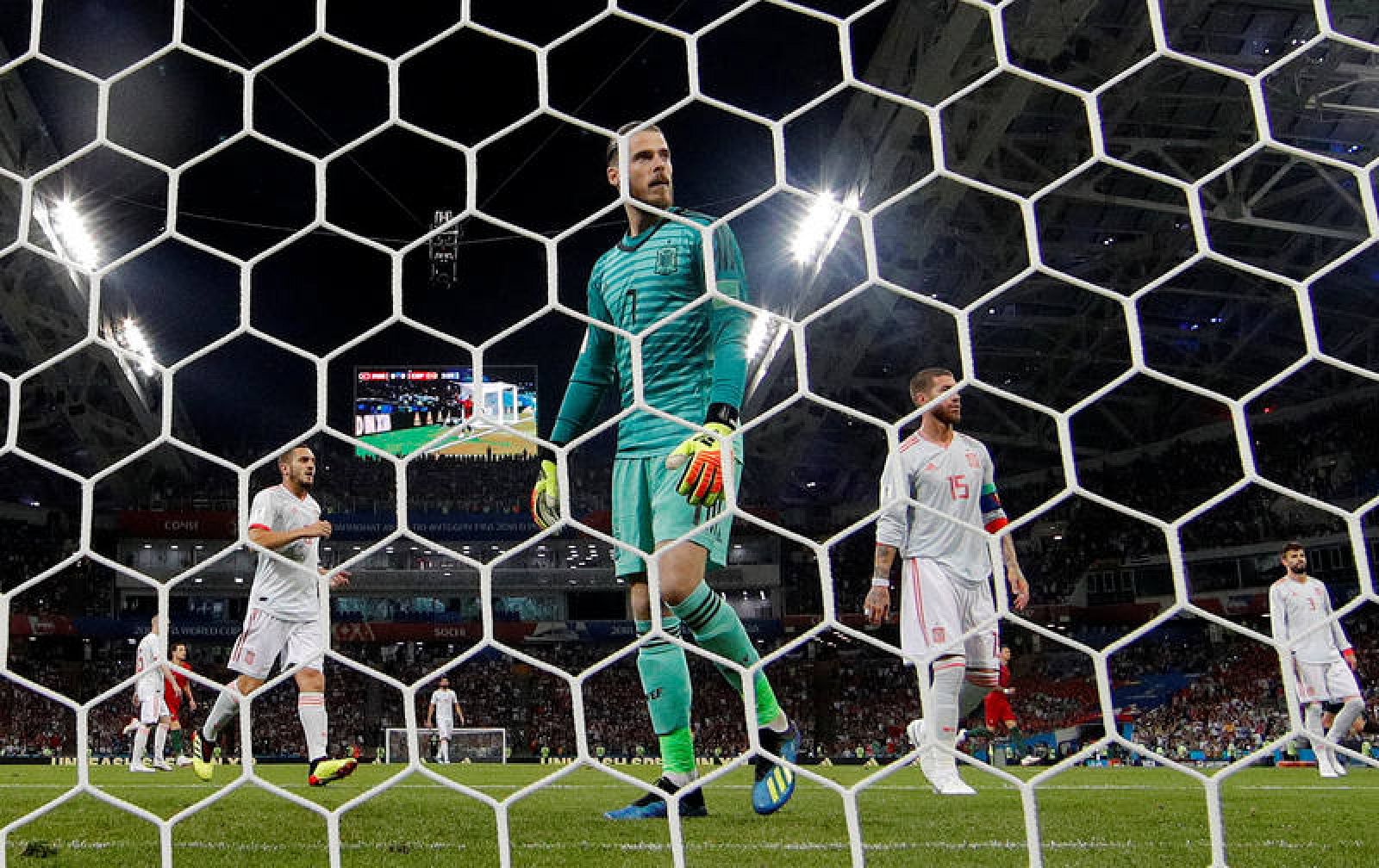 De Gea ha cometido un error fatal en el segundo gol de Portugal.