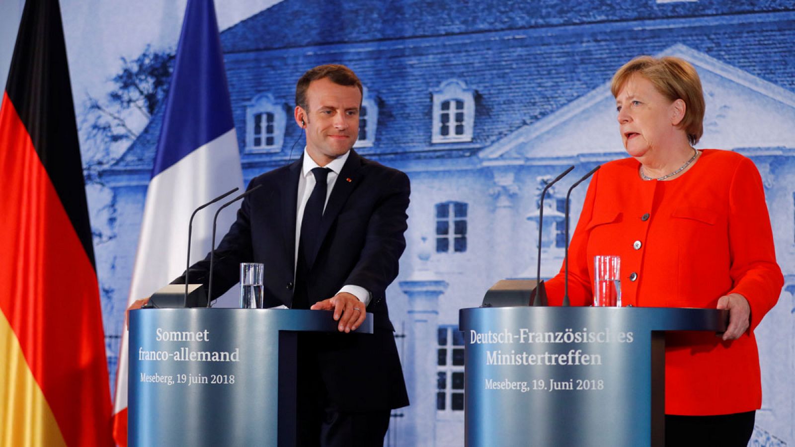 Los presidentes de Francia y Alemania se han reunido para acercar posturas de cara a la cumbre de líderes de la UE de final de mes.