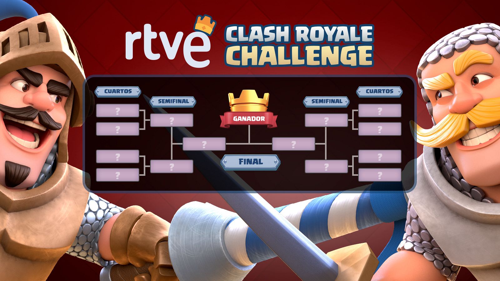Así competirán los finalistas de RTVE Clash Royale Challenge