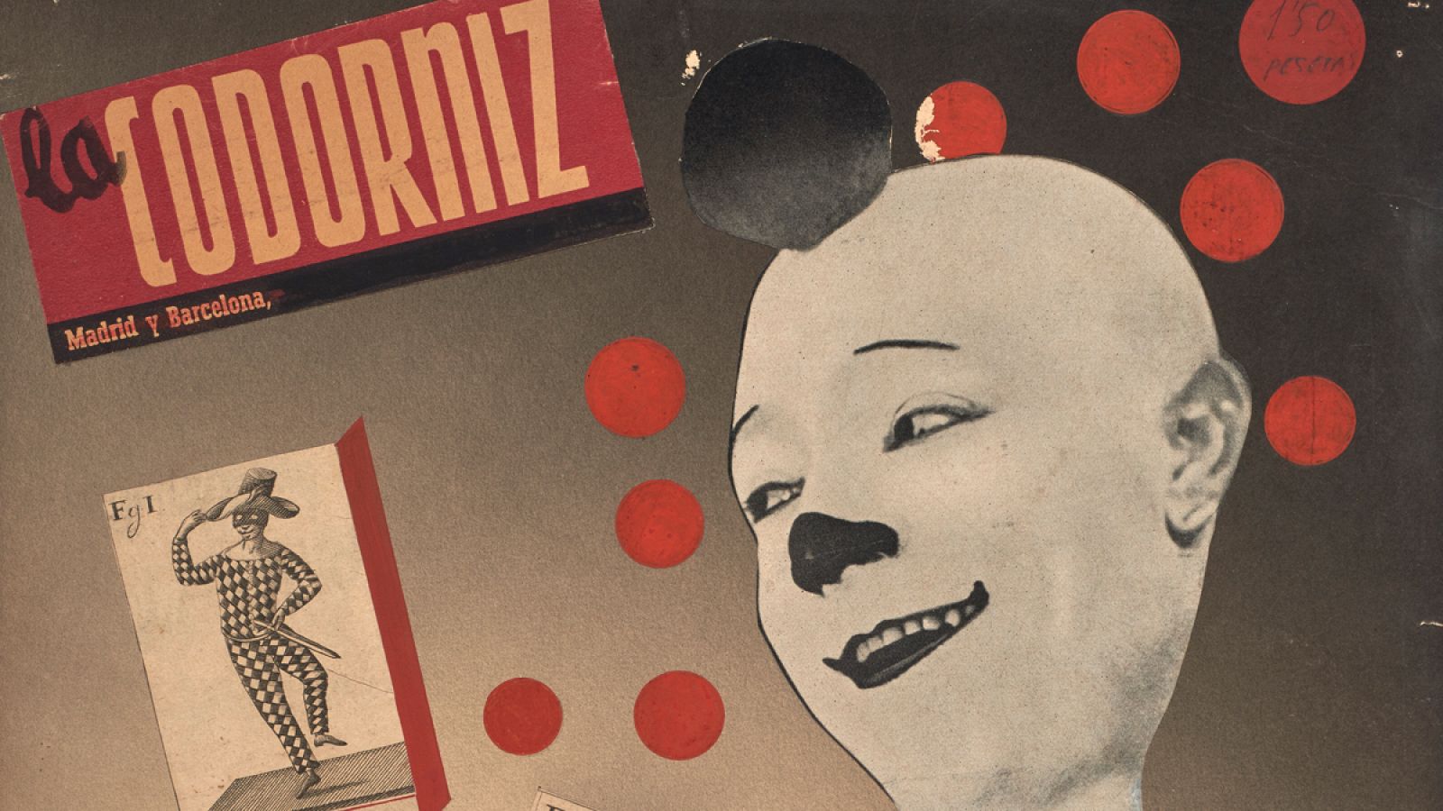 Fragmento de una de las portadas de Enrique Herreros para 'La Codorniz'