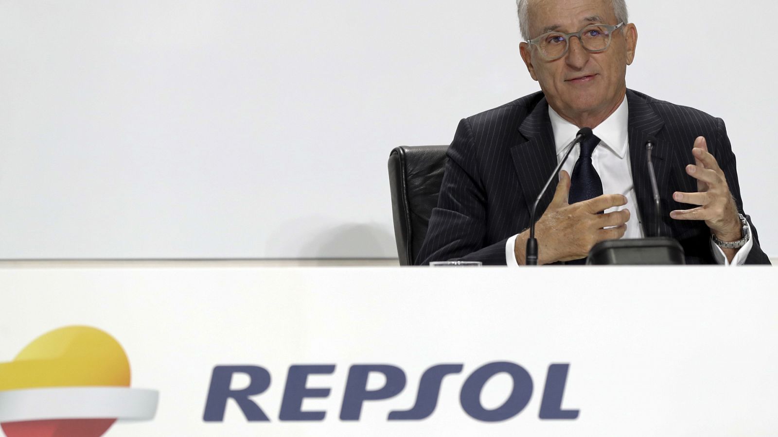 El presidente de Repsol, Antonio Brufau