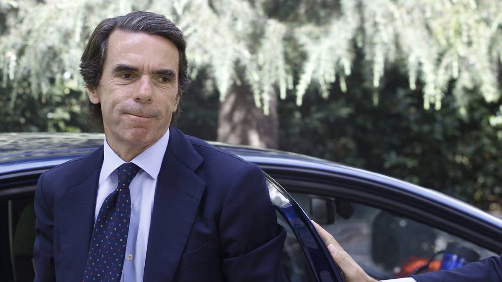 El expresidente del Gobierno y del PP, José María Aznar.