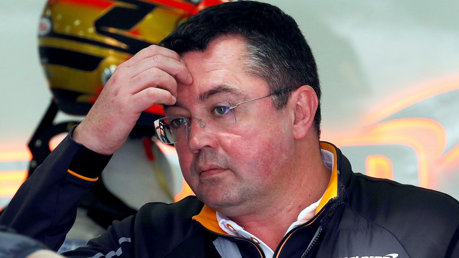 El hasta ahora director deportivo de McLaren, Eric Boullier.