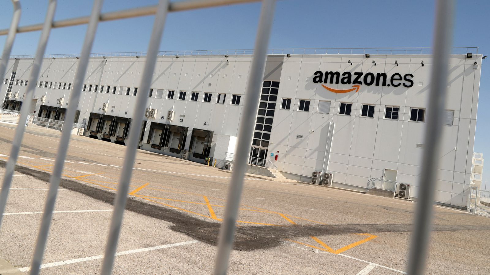 Almacén de Amazon en el municipio madrileño de San Fernando de Henares