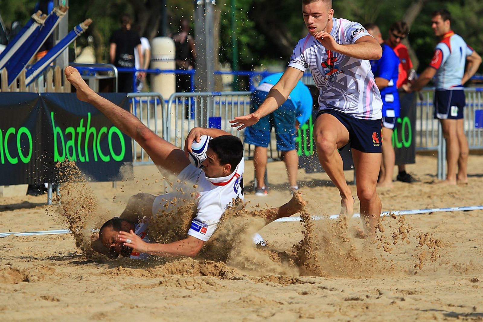 Torneo Internacional de Rugby Playa de Santander.