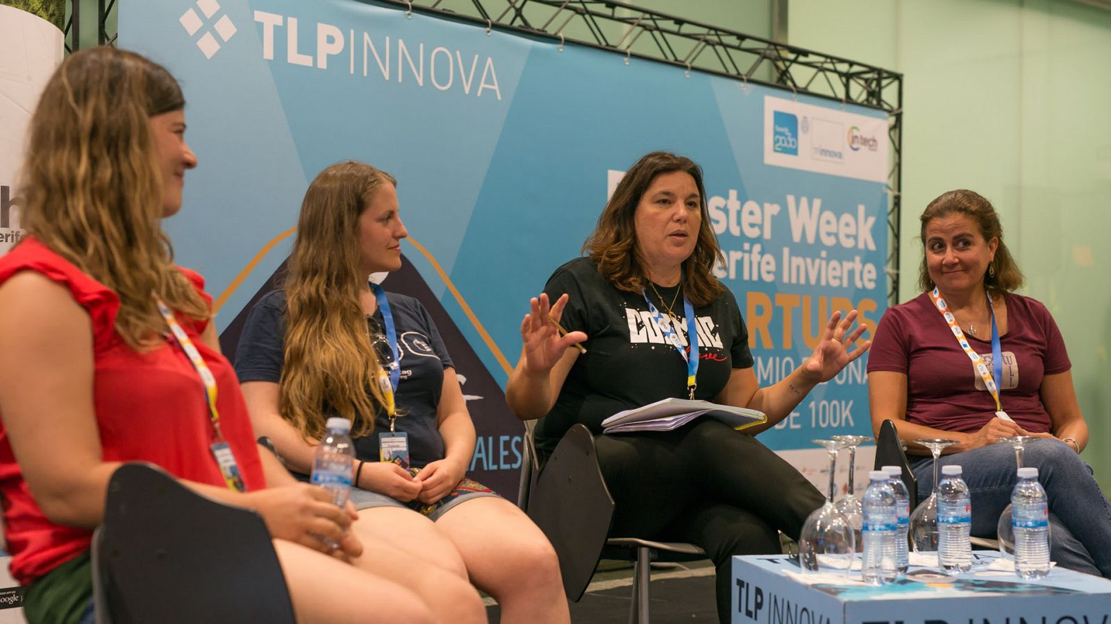 Mesa redonda 'Mujeres in tech' en TLP Innova