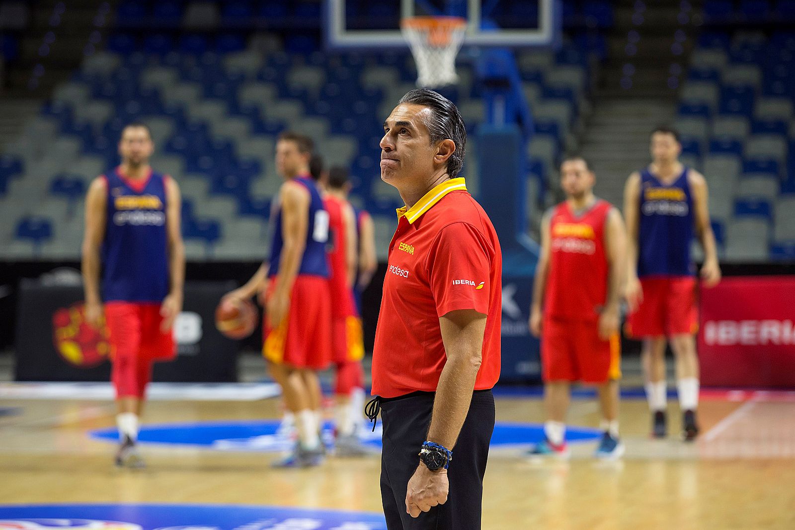 El todavía seleccionador español de baloncesto, Sergio Scariolo.