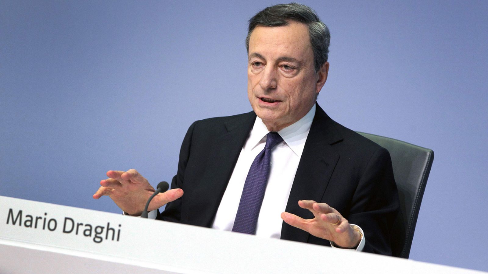 El presidente del BCE, Mario Draghi