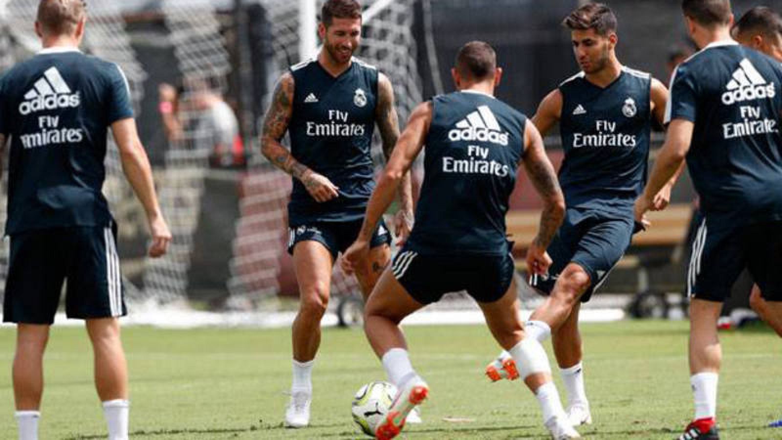 Sergio Ramos se incorpora a la pretemporada del Real Madrid 