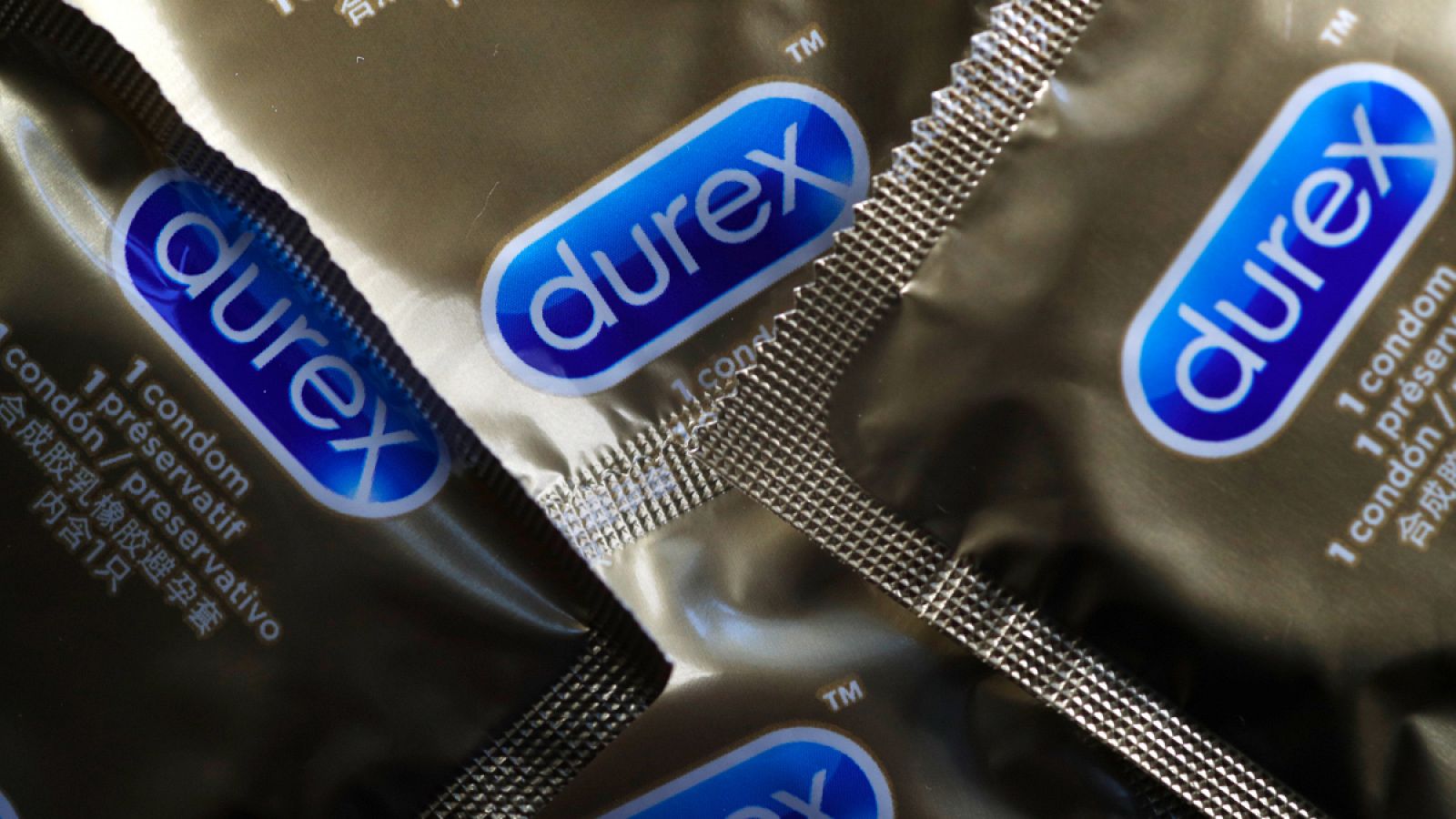 Foto de archivo de presevartivos Durex