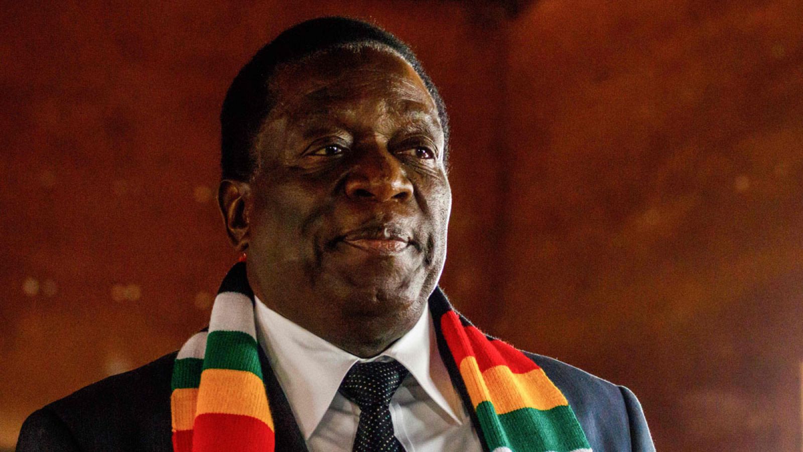 El presidente de Zimbabue, Emmerson Mnangagwa, el pasado lunes 30 de julio de 2018.
