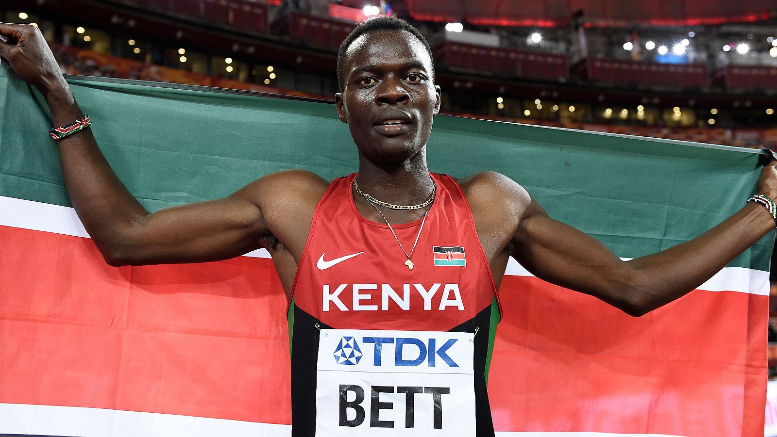 Imagen de archivo del atleta keniano Nicholas Bett.