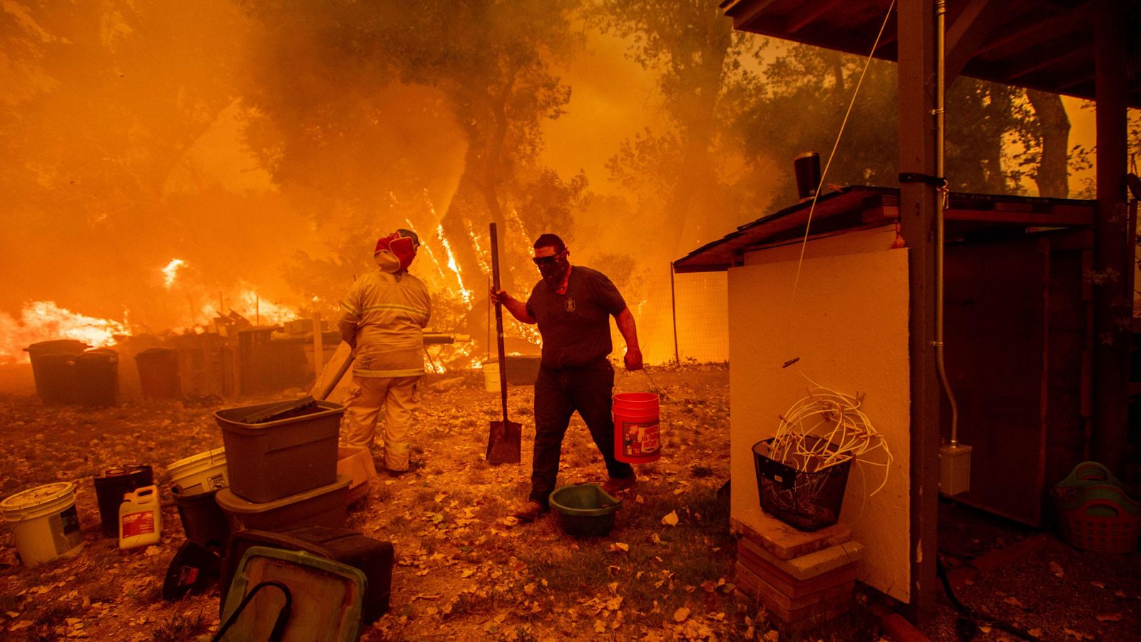 El incendio de Mendocino Complex, en California, es ya el peor de la historia de este estado de EE.UU.