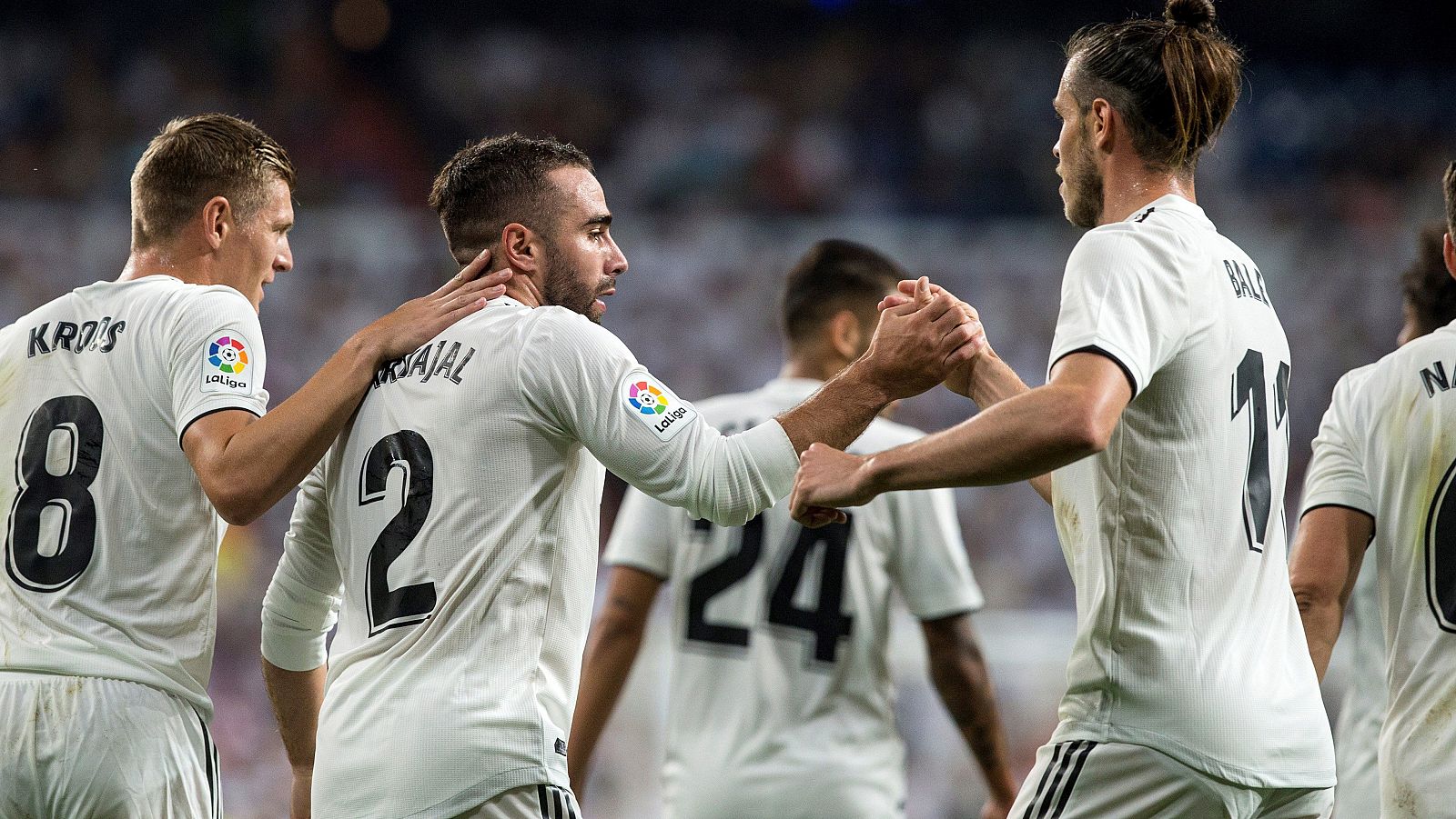 El Madrid vence con holgura en su estreno liguero