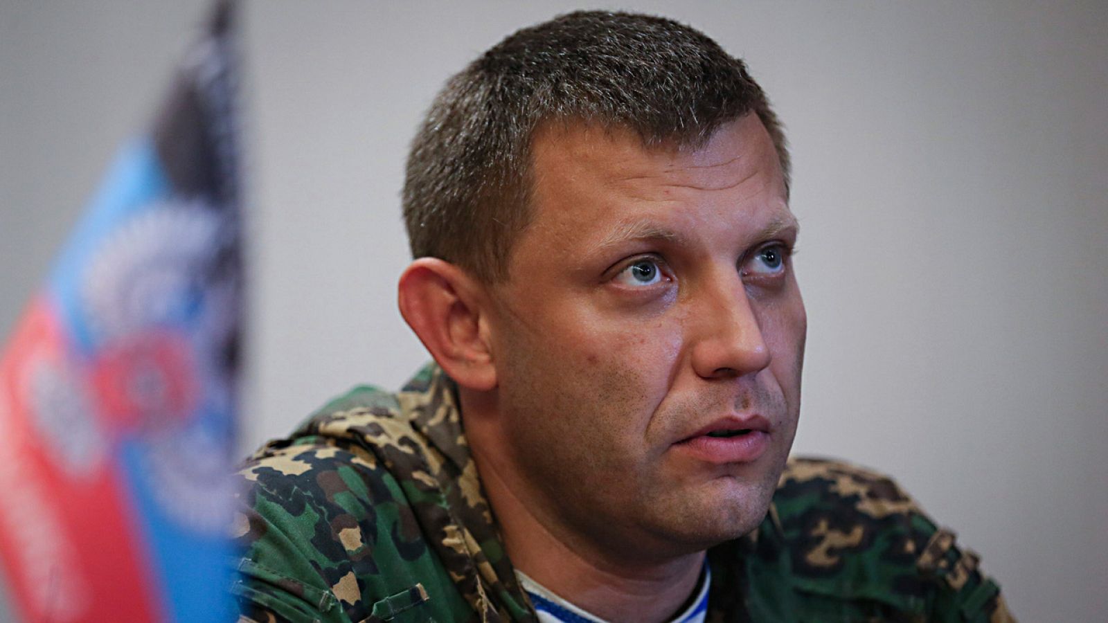 El líder de los rebeldes prorrusos en Donetsk, Alexandar Zajárchenko, en una imagen de archivo