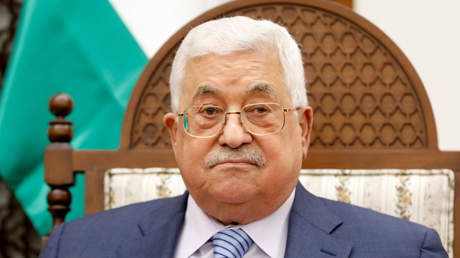 El presidente palestino, Mahmud Abás, en una imagen reciente