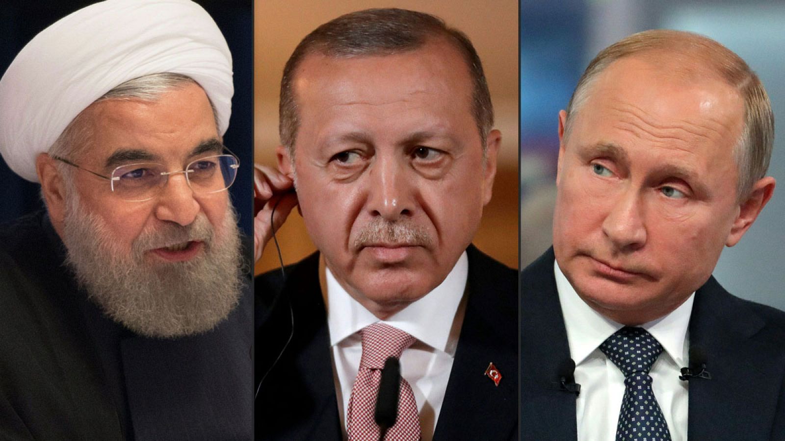 Rusia, Turquía e Irán se reúnen este jueves para debatir sobre Siria