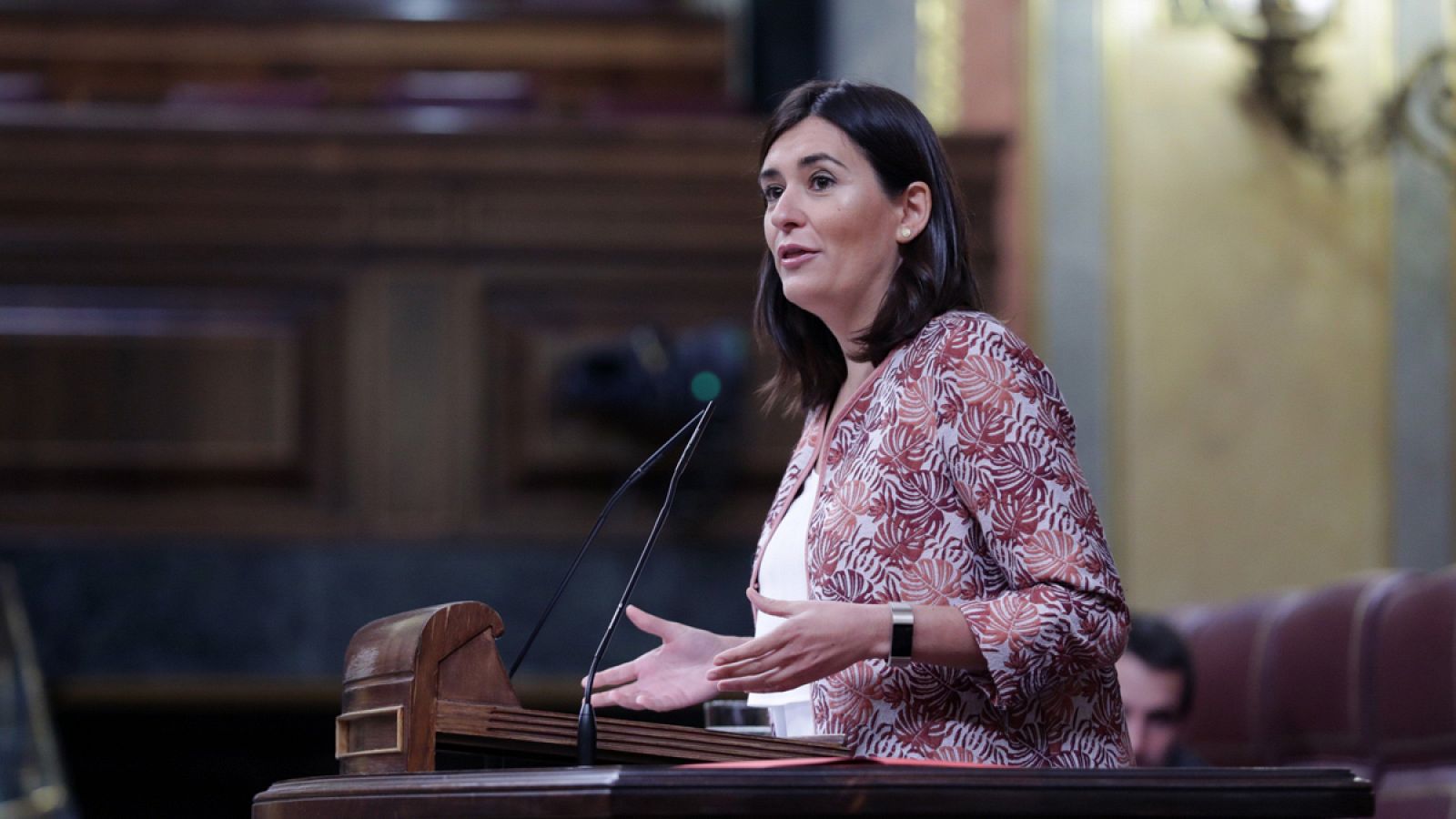 La ministra de Sanidad, Carmen Montón