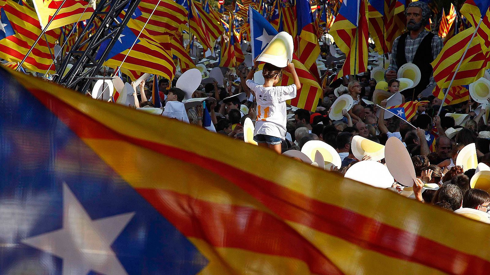 Imagen de la Diada de 2017