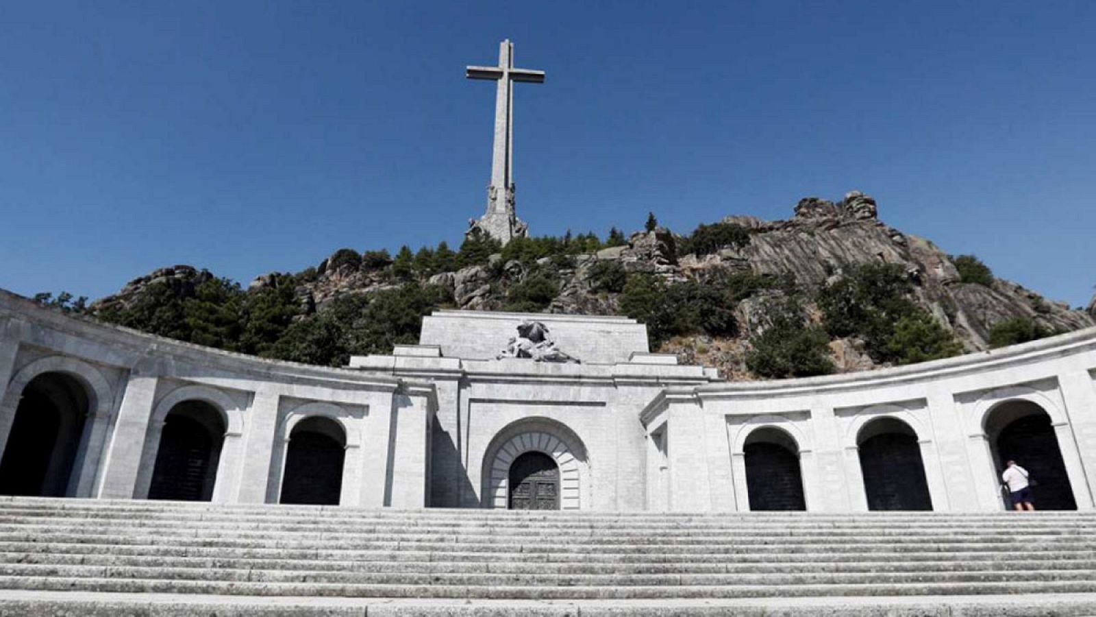 Vista general del Valle de los Caídos (Madrid).