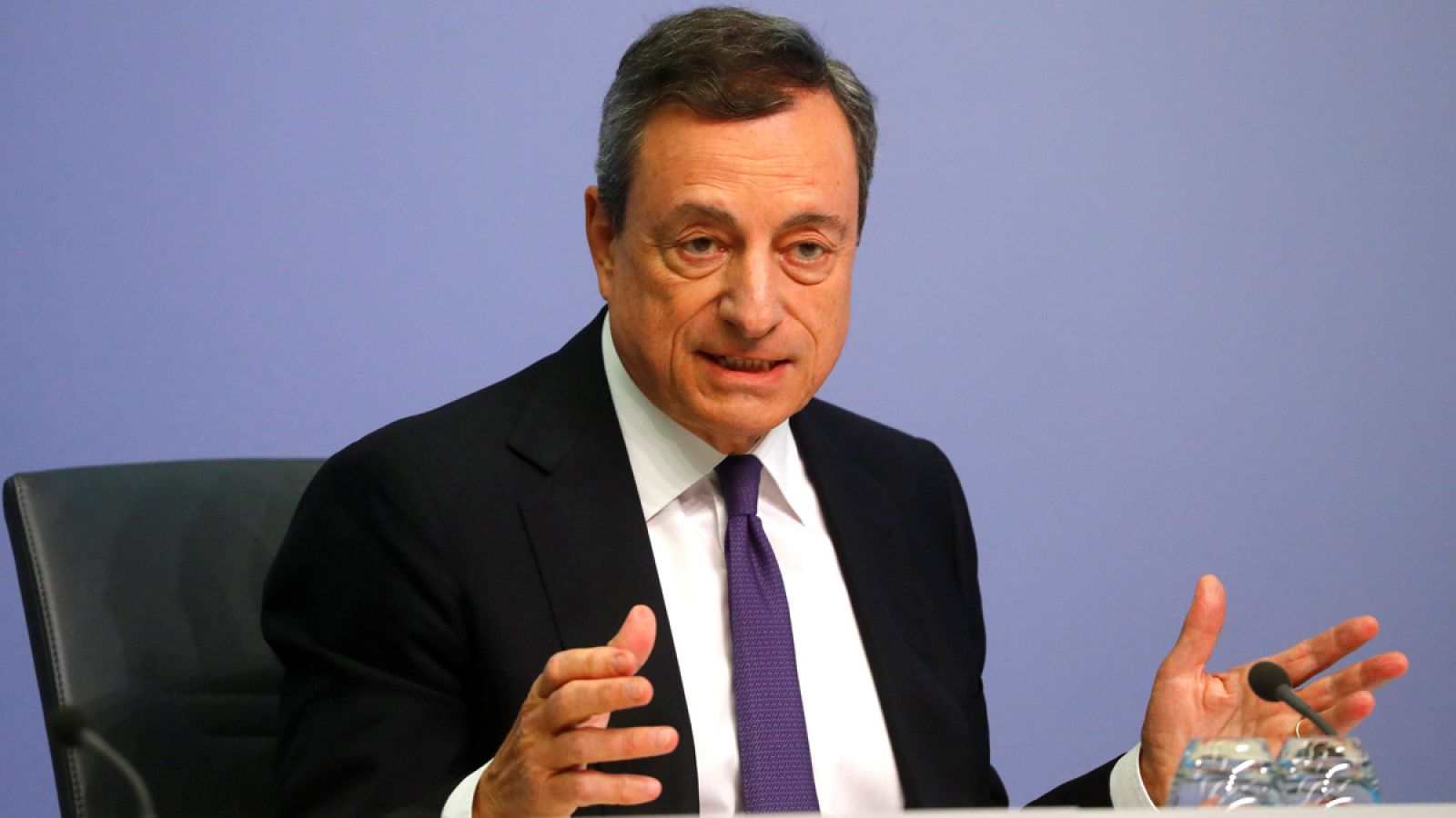 El presidente del BCE, Mario Draghi