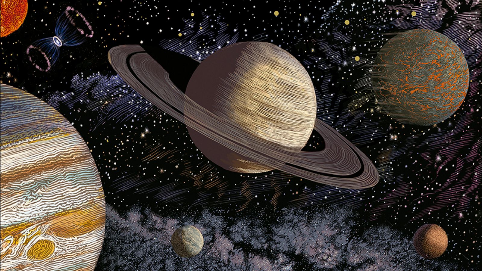 Fragmento de la portada de 'Planetarium'
