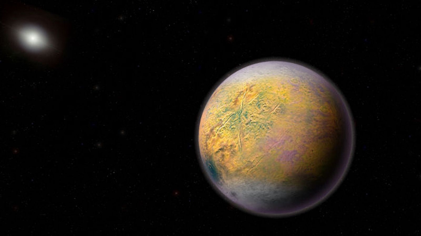 Ilustración del planeta 2015 TG387
