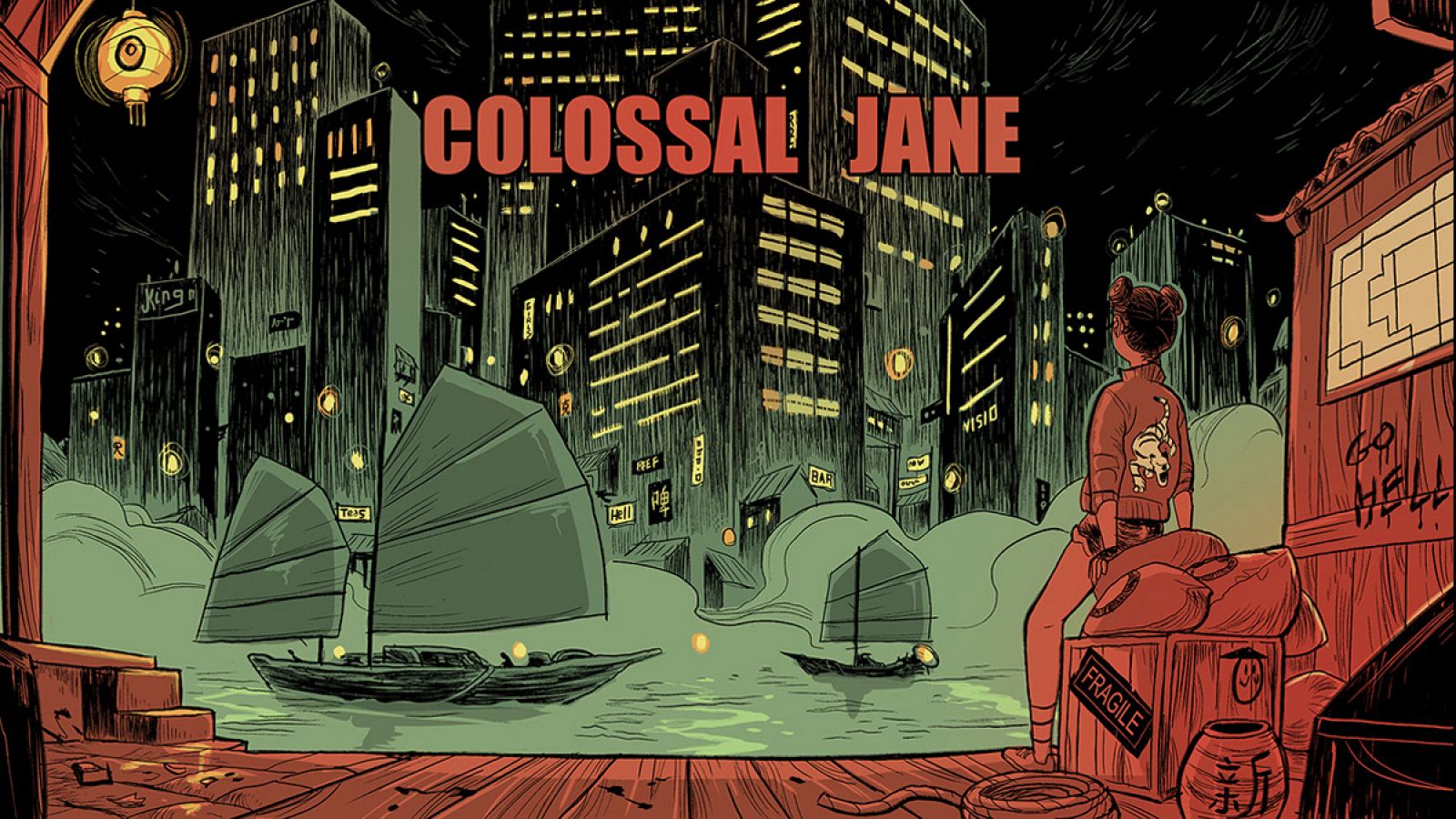 'Colossal Jane', un  cortometraje de Roc Espinet