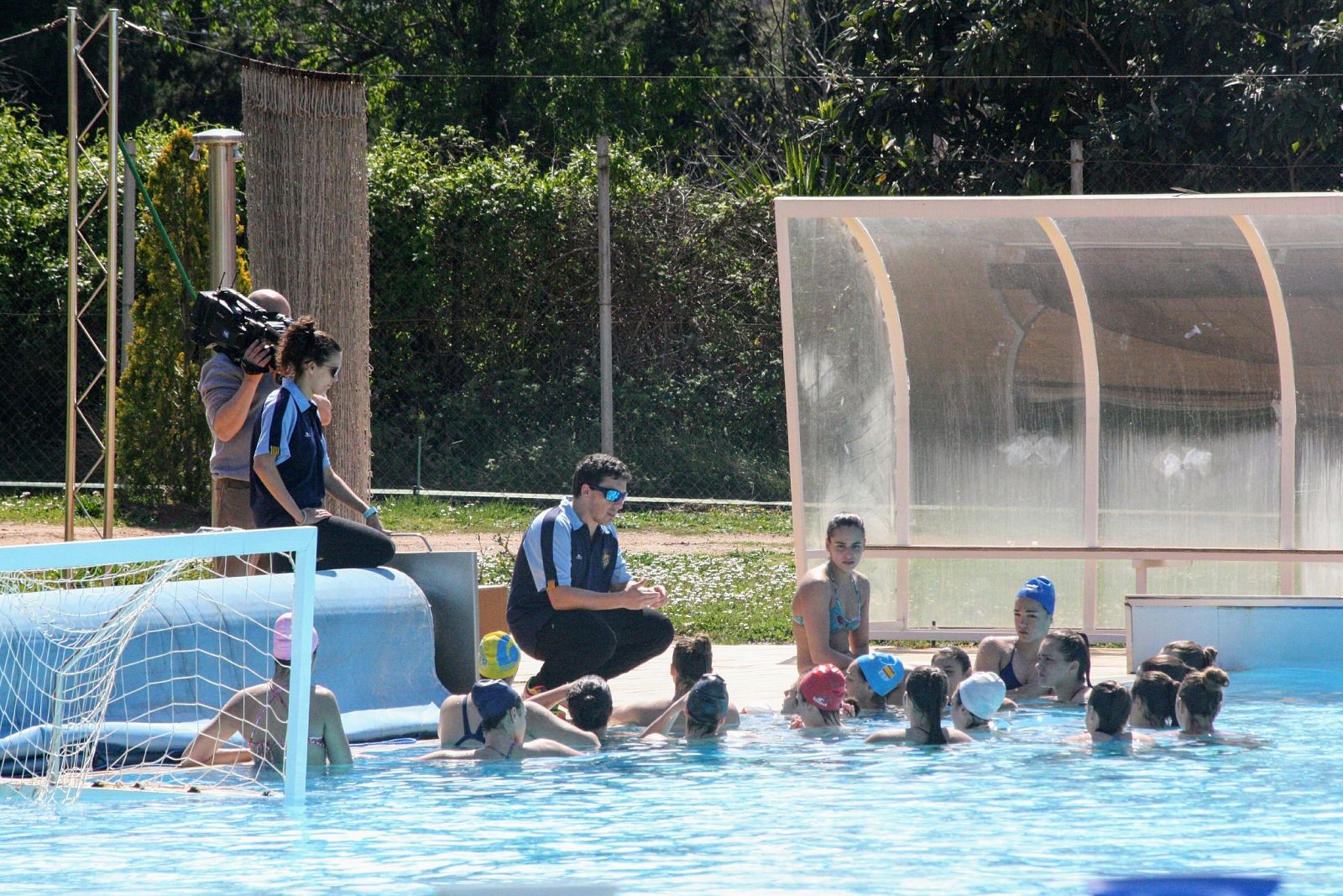 imatge de la piscina del Centre d'Alt Rendiment Esportiu de Sant Cugat del Vallès