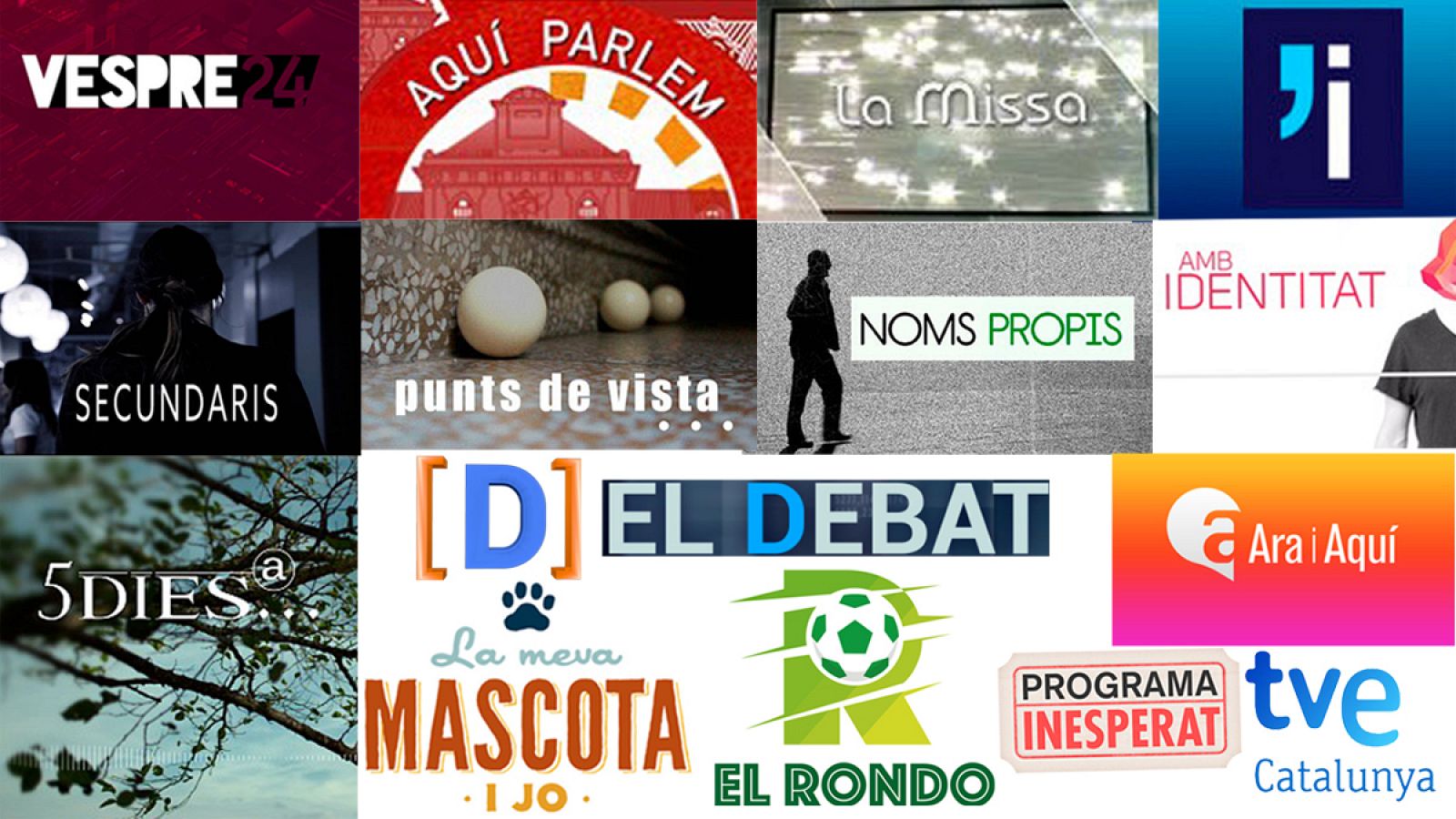 Programes en català de TVE a Catalunya