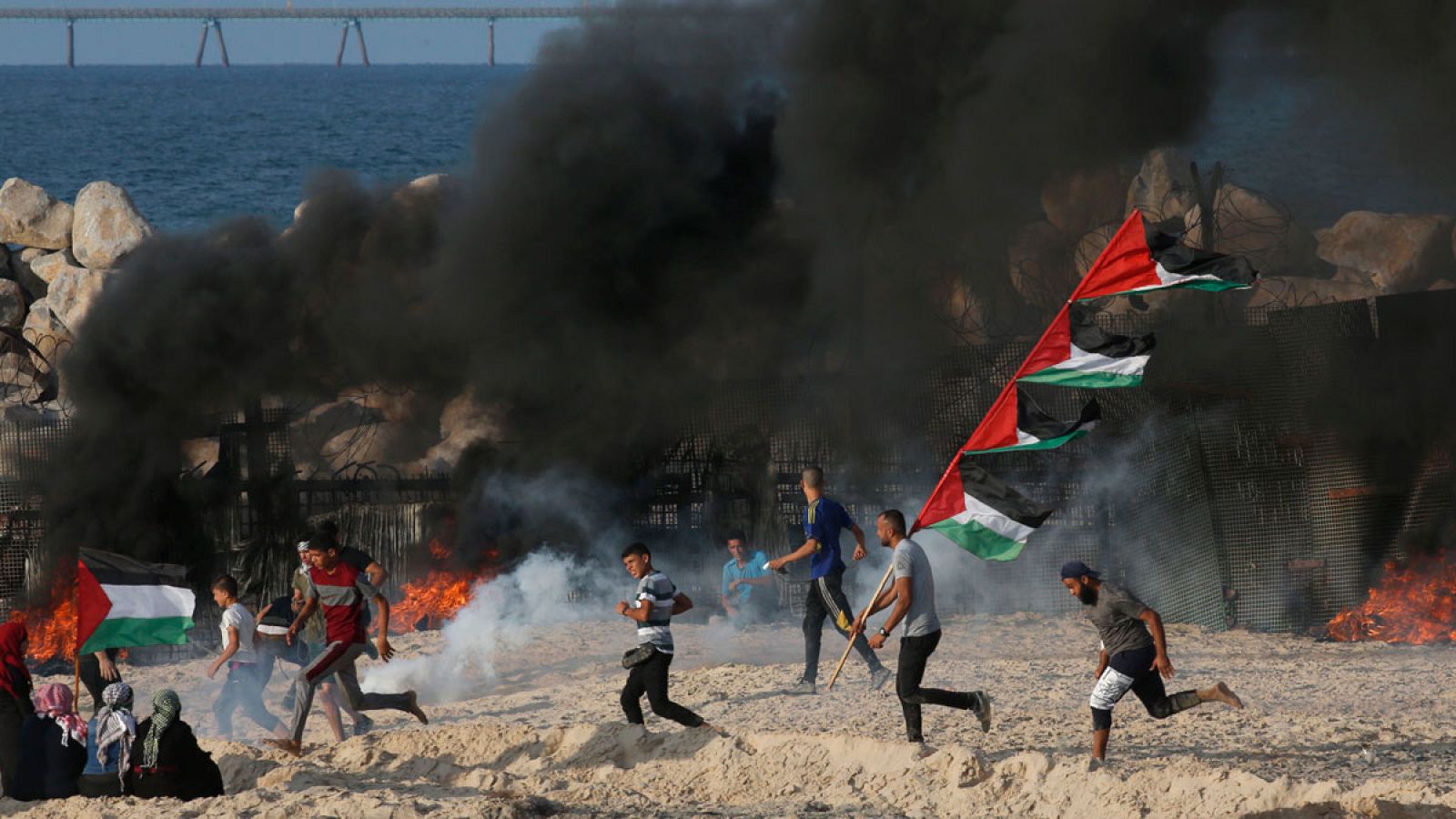 Últimas protestas en la Franja de Gaza enmarcadas en la llamada Gran Marcha del Retorno
