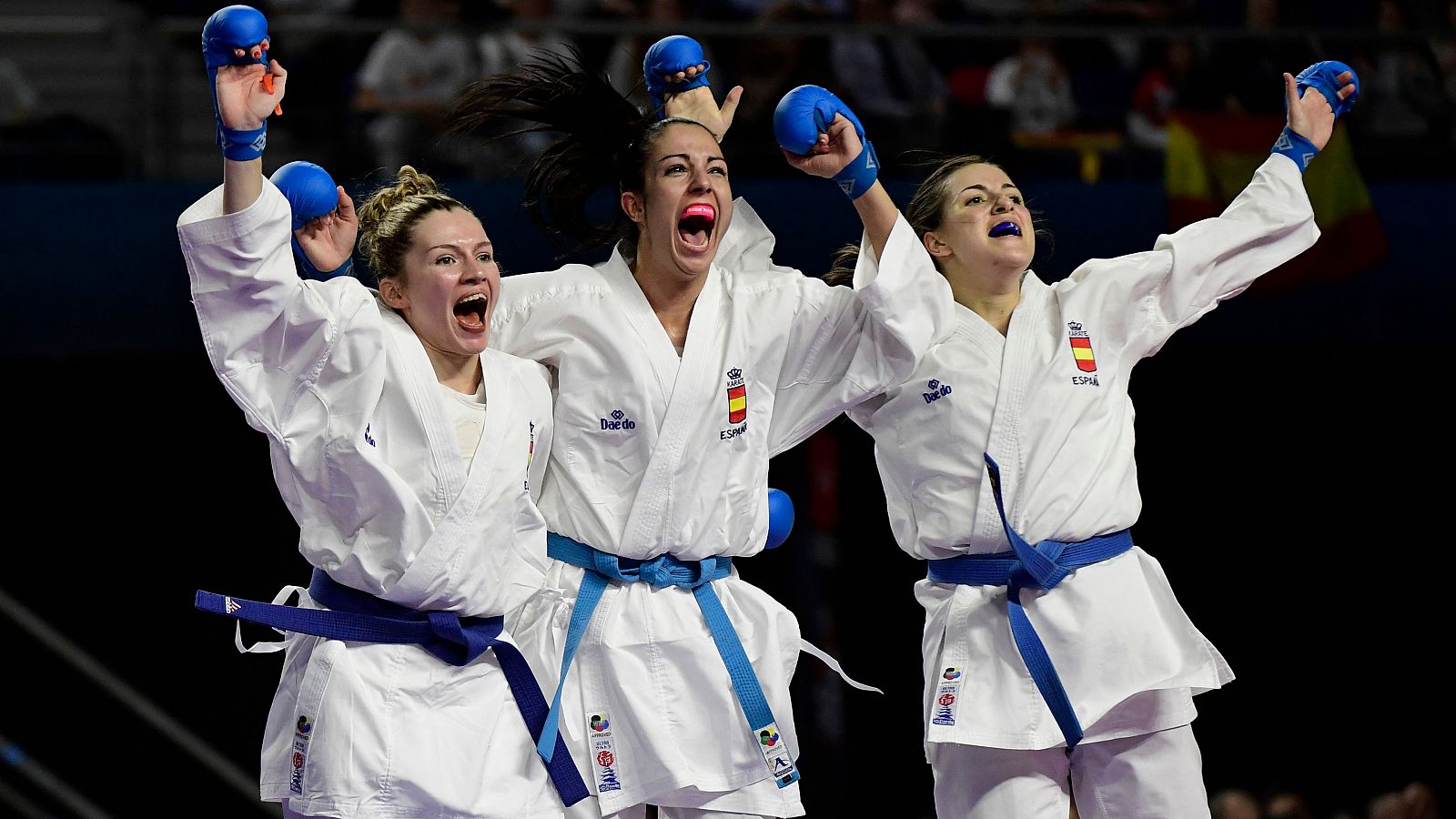 El equipo femenino de kumite logra el bronce mundial en Madrid