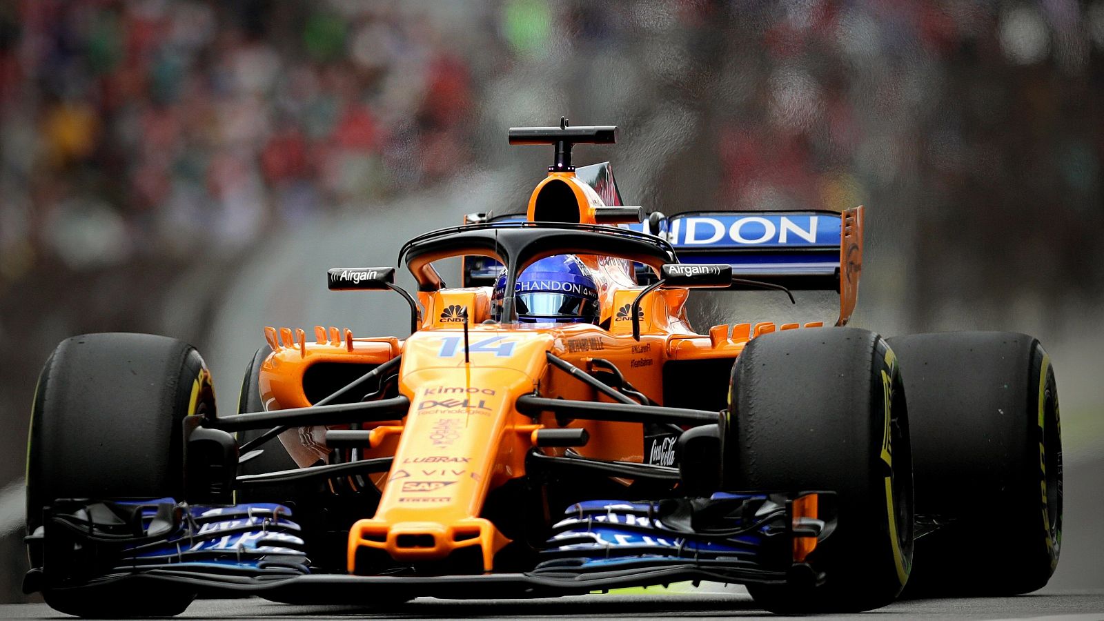 El español Fernando Alonso, en su McLaren F1.