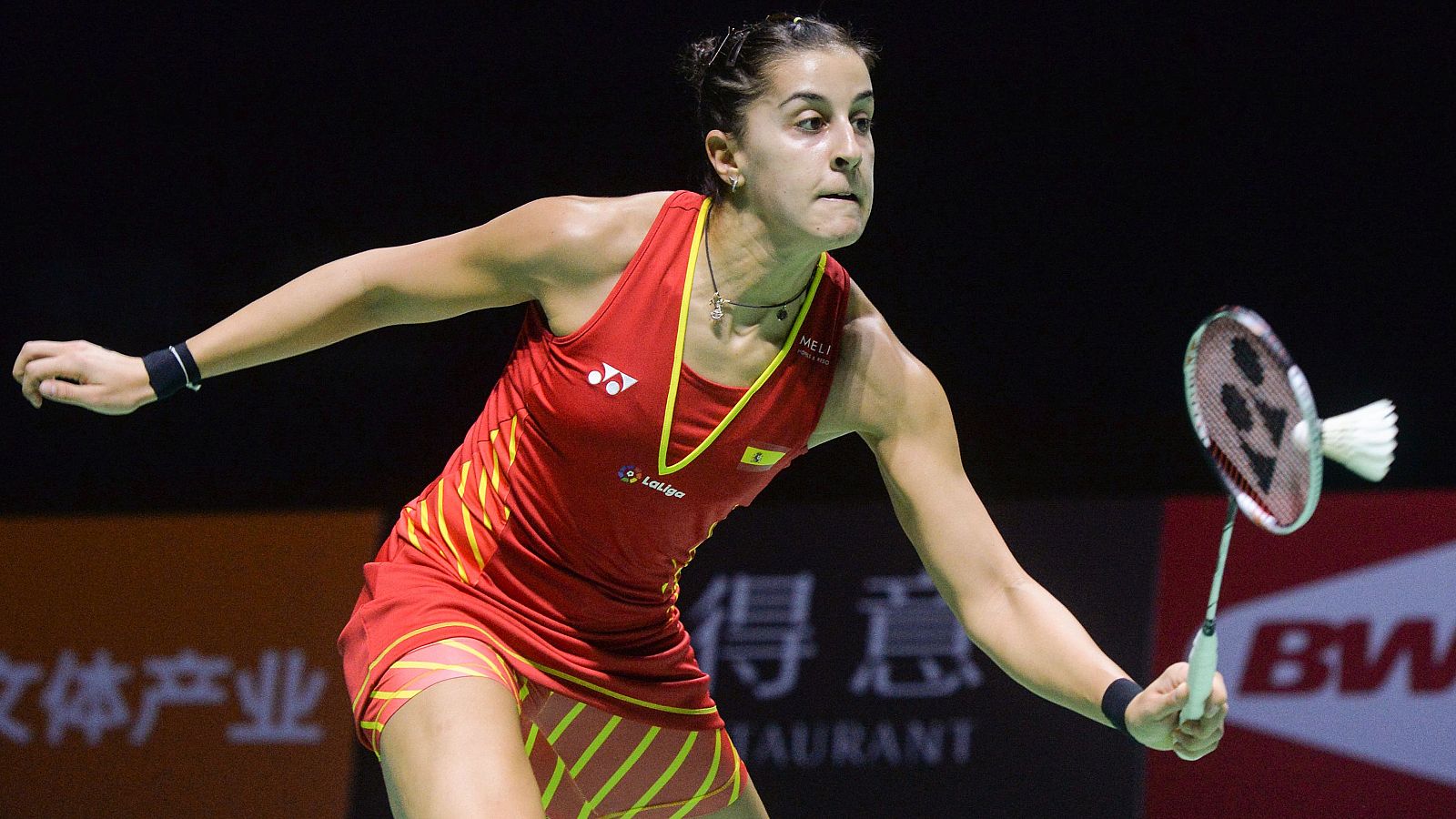 Carolina Marín supera la primera ronda en Hong Kong.