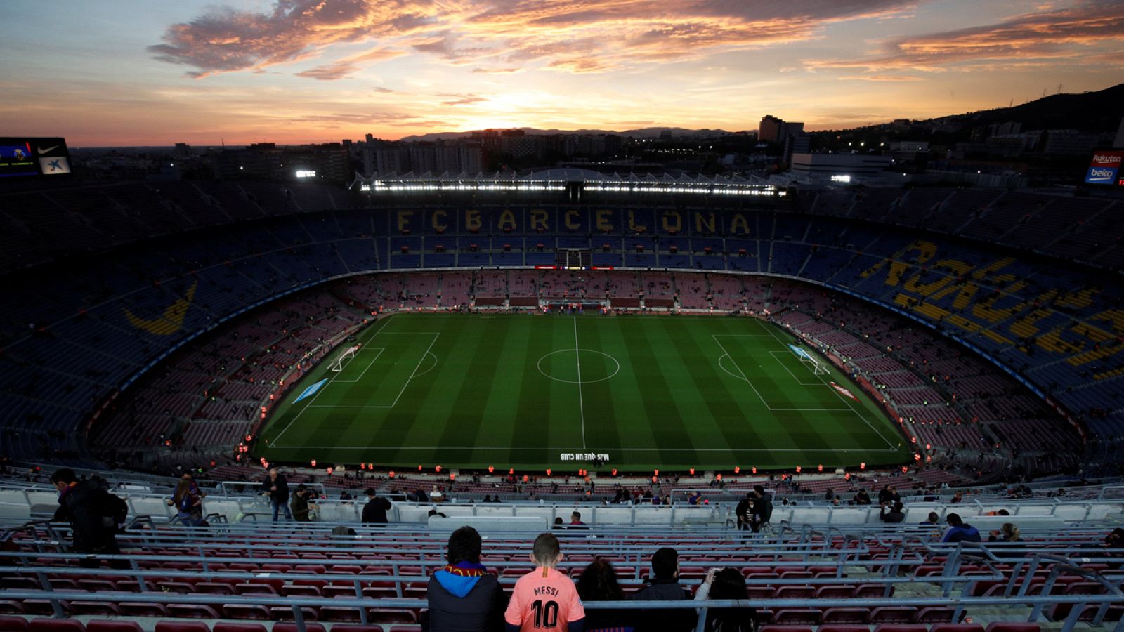 Vista del Camp Nou