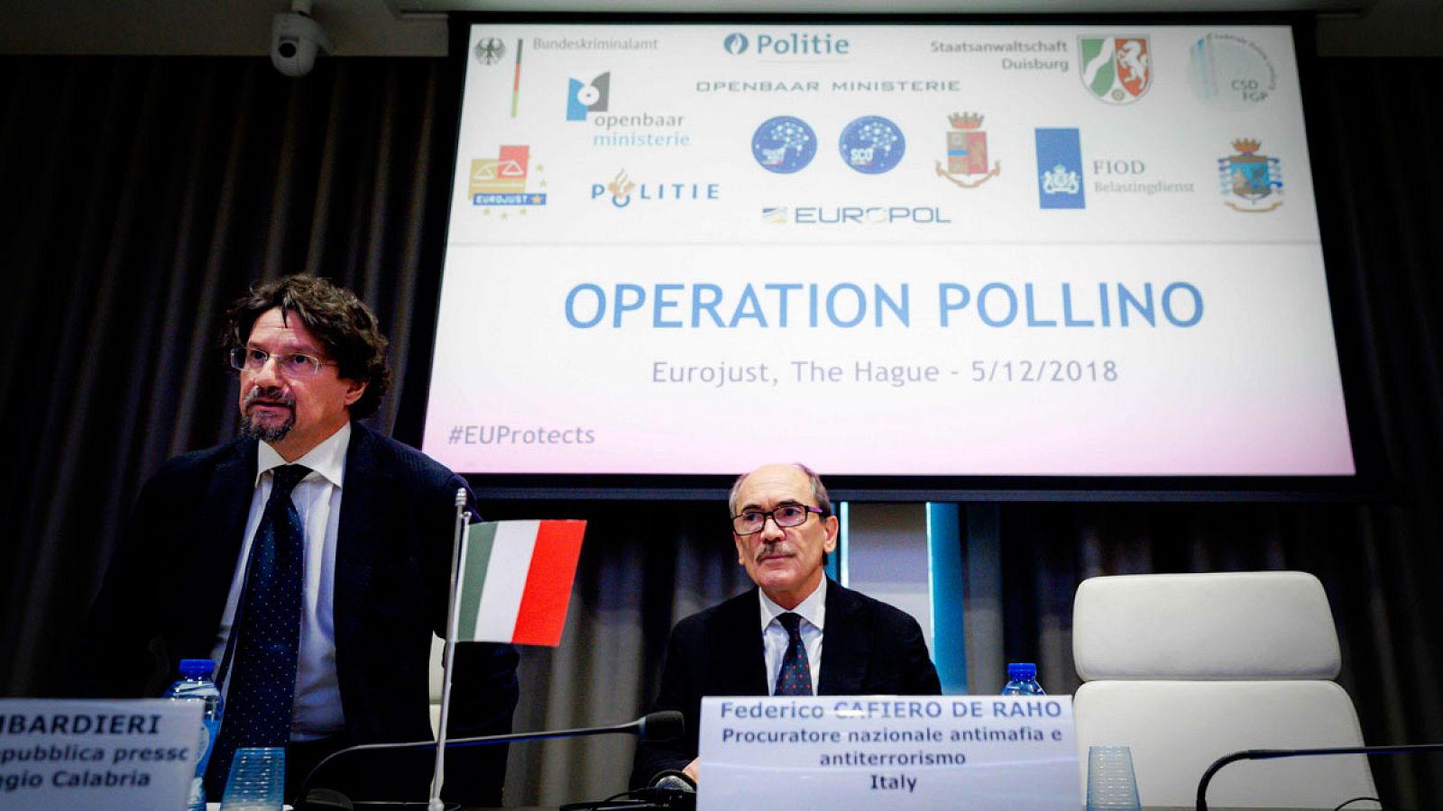 Más de 90 detenidos en la 'Operación Pollino' contra la mafia calabresa 'Ndrangheta' en Italia y norte de Europa