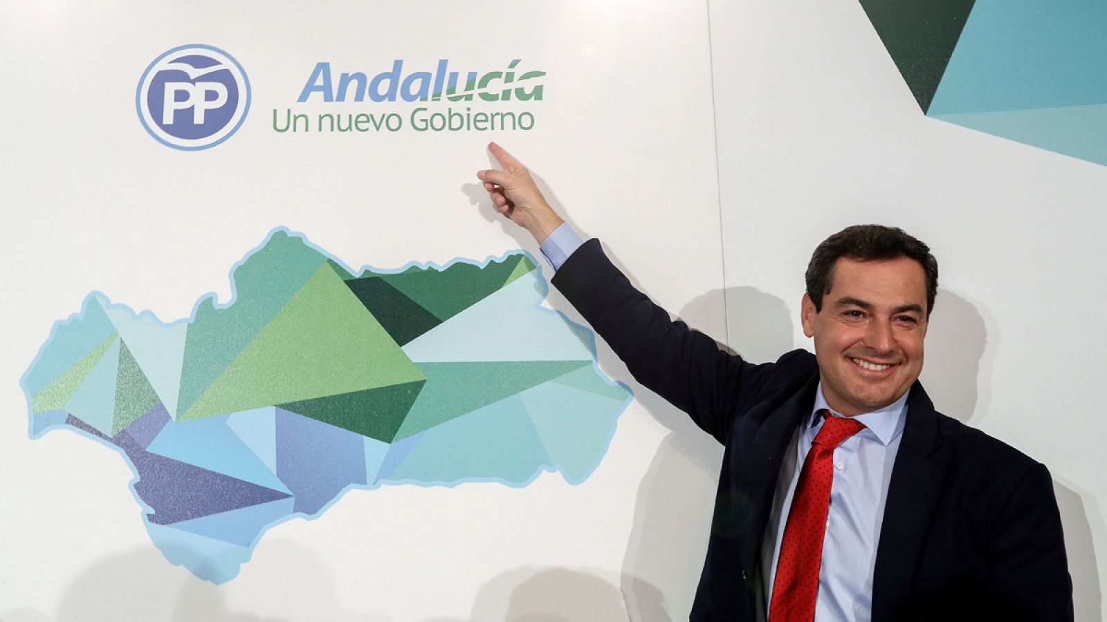 El líder del PP andaluz, Juanma Moreno