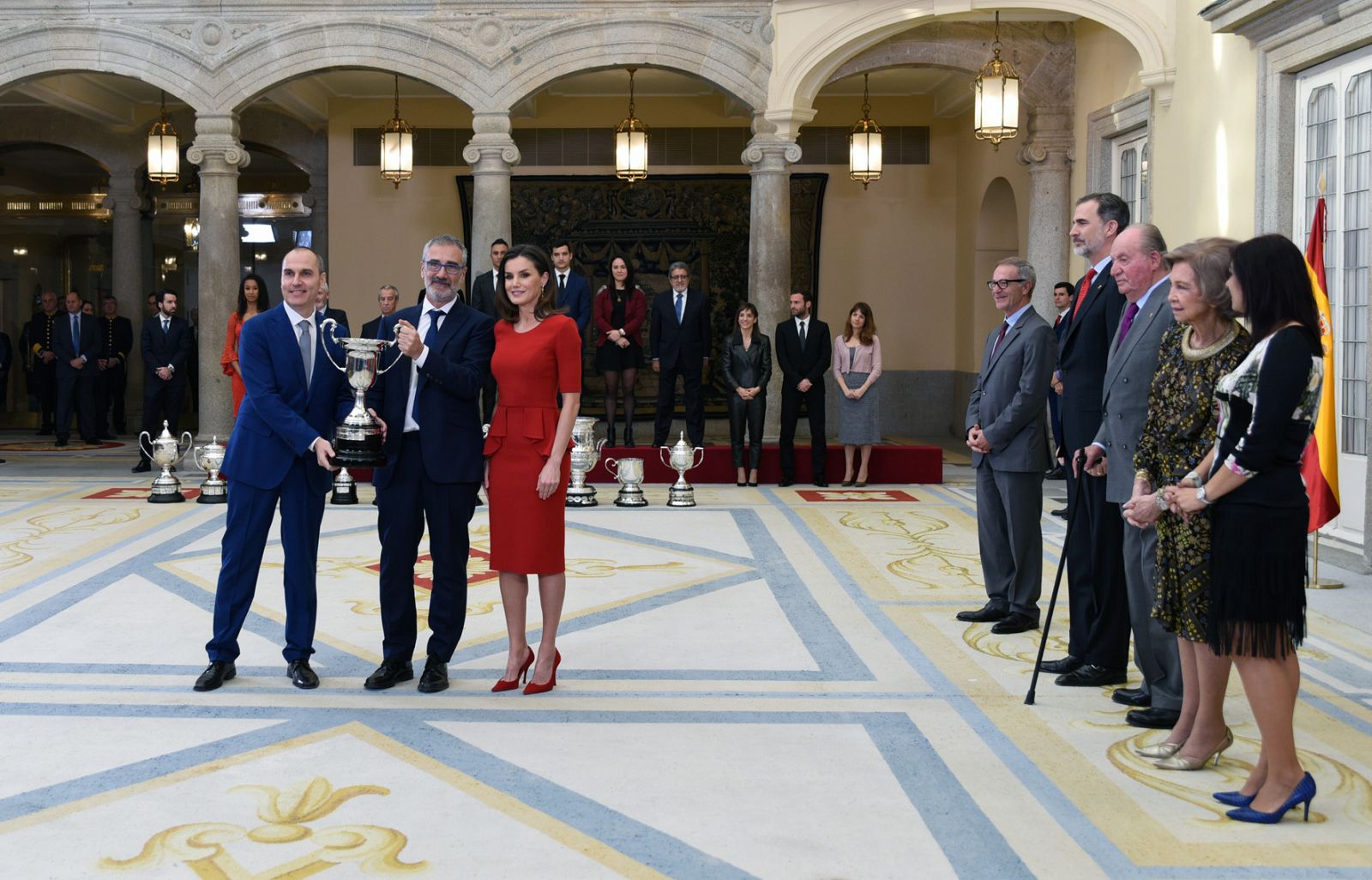 Fesser y Marqués han recibido el Premio Nacional del Deporte en un acto presidido por su Majestades los Reyes
