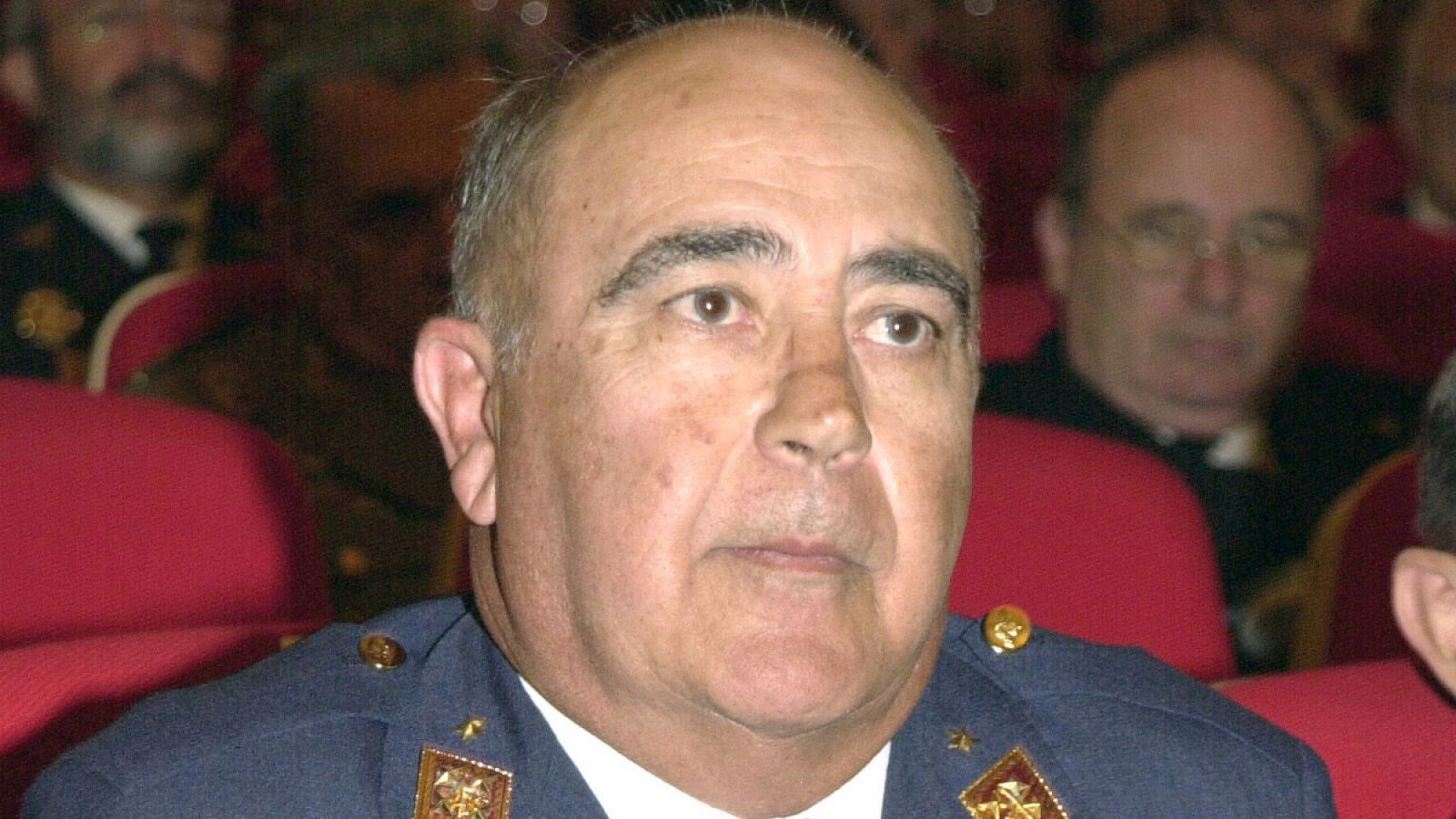 El general Santiago Valderas en una imagen del 25/05/2000