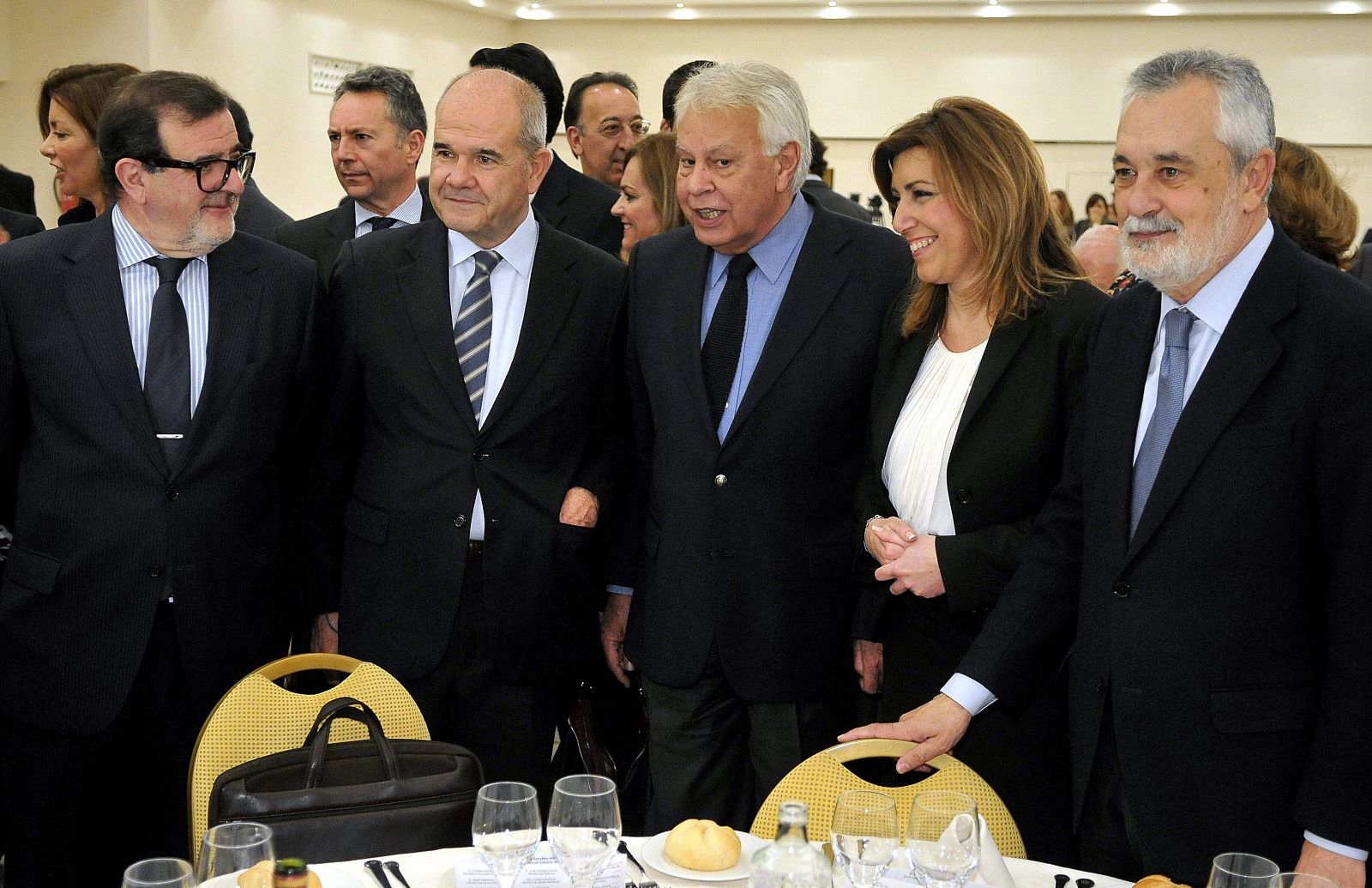 Susana Díaz y Felipe Gonzalez