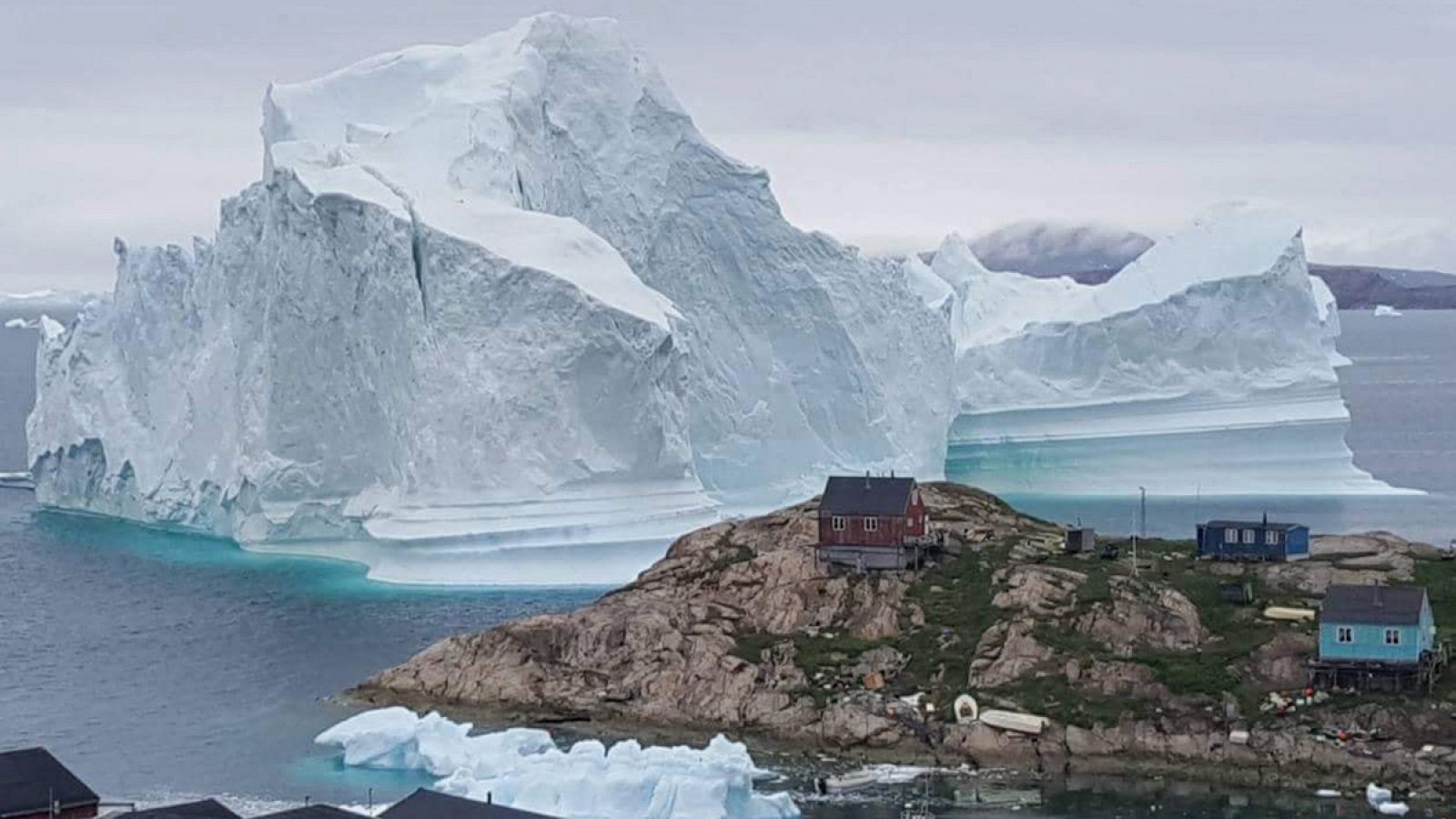 Un iceberg gigante