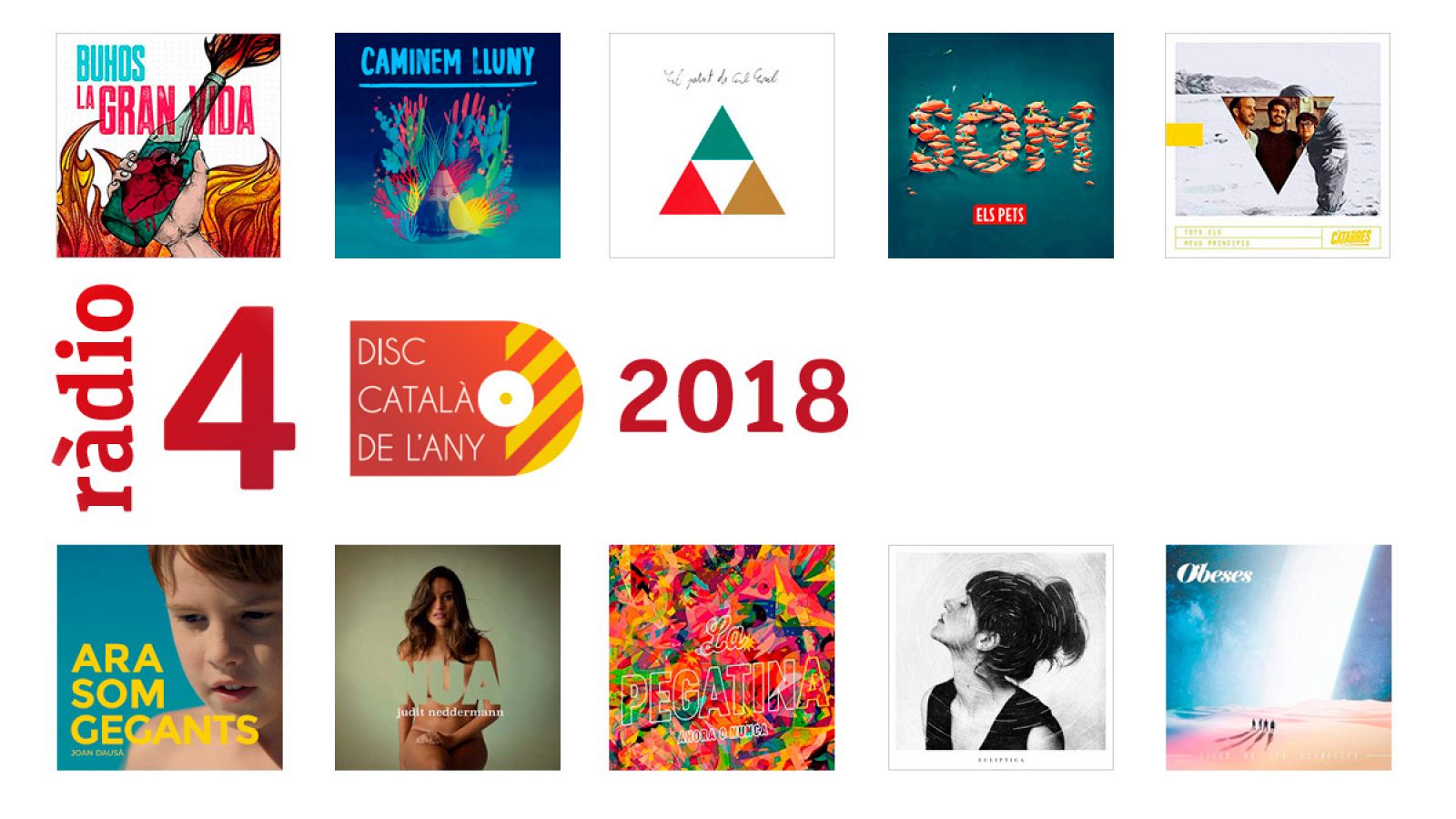 Finalites disc català any 2018