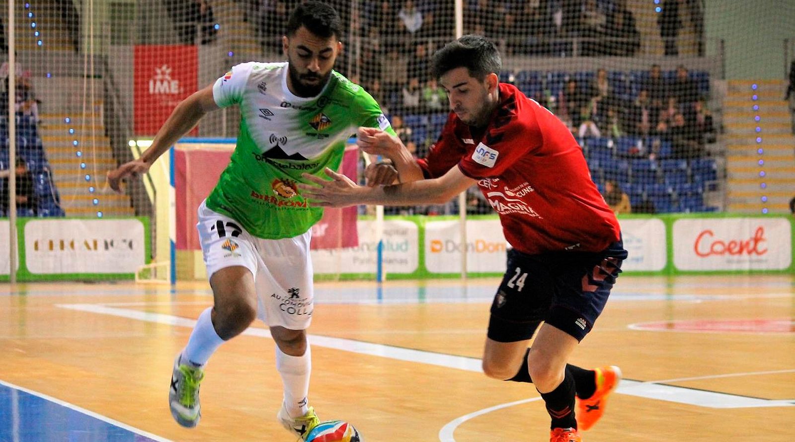 Osasuna ha ganado a domicilio al Palma Futsal.