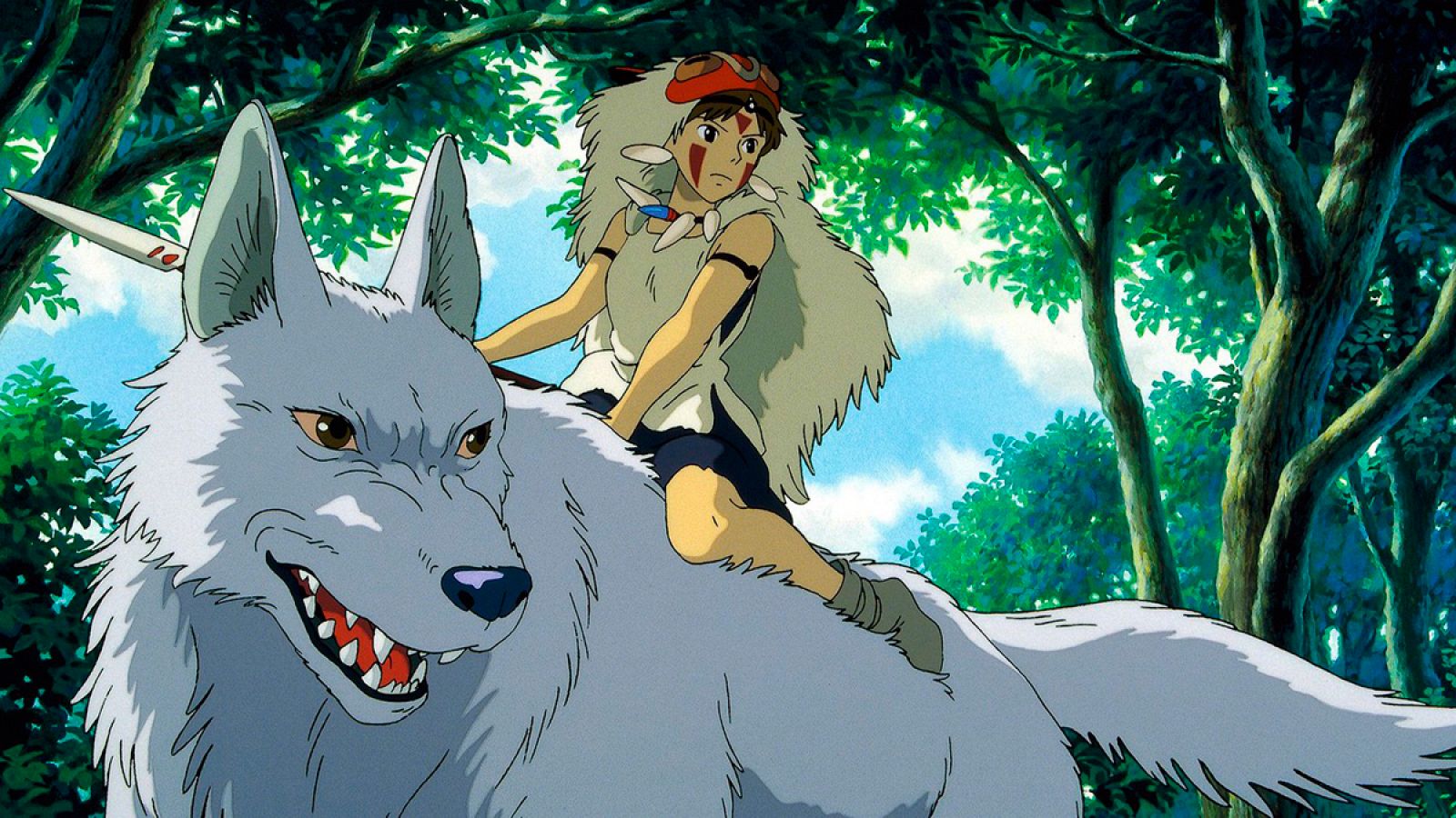 San, la portagonista de 'La princesa Mononoke'