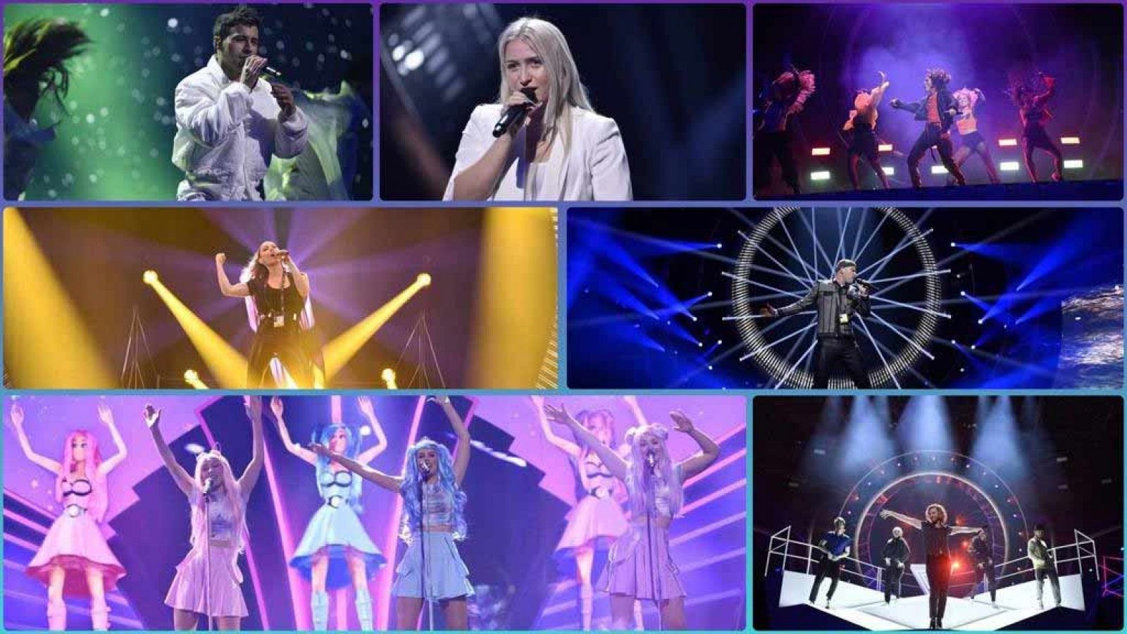 Imágenes de los ensayos de la tercera semifinal del Melodifestivalen 2019