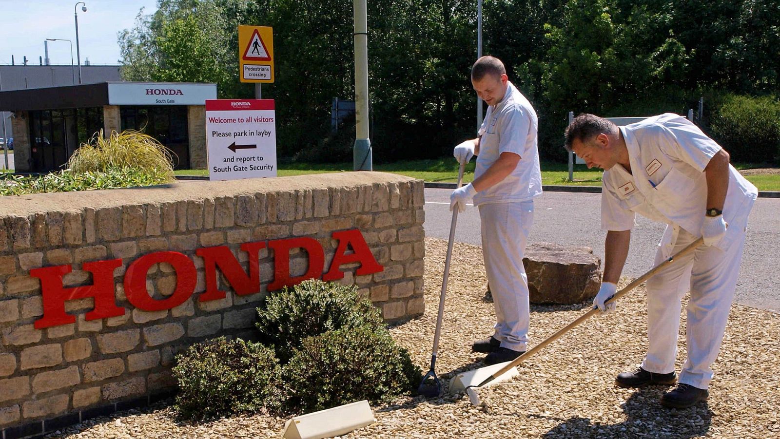 Factoría de Honda en Swindon.