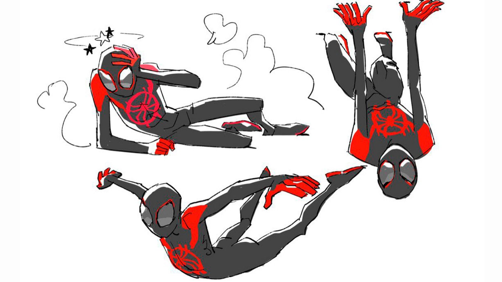 Diseños de Jesús Alonso Iglesias para 'Spider-Man: Un nuevo universo'