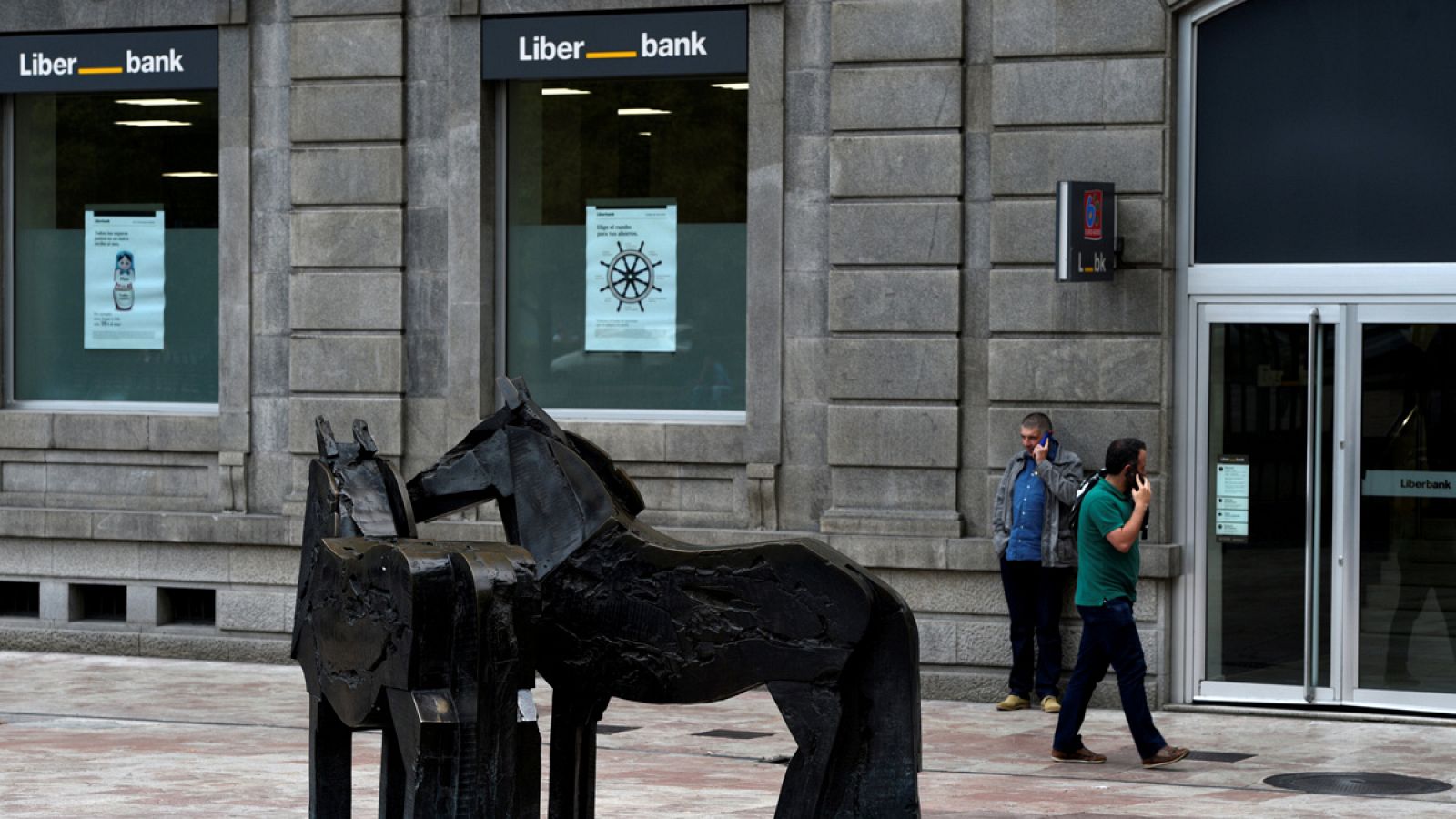 La sede corporativa de Liberbank en Oviedo