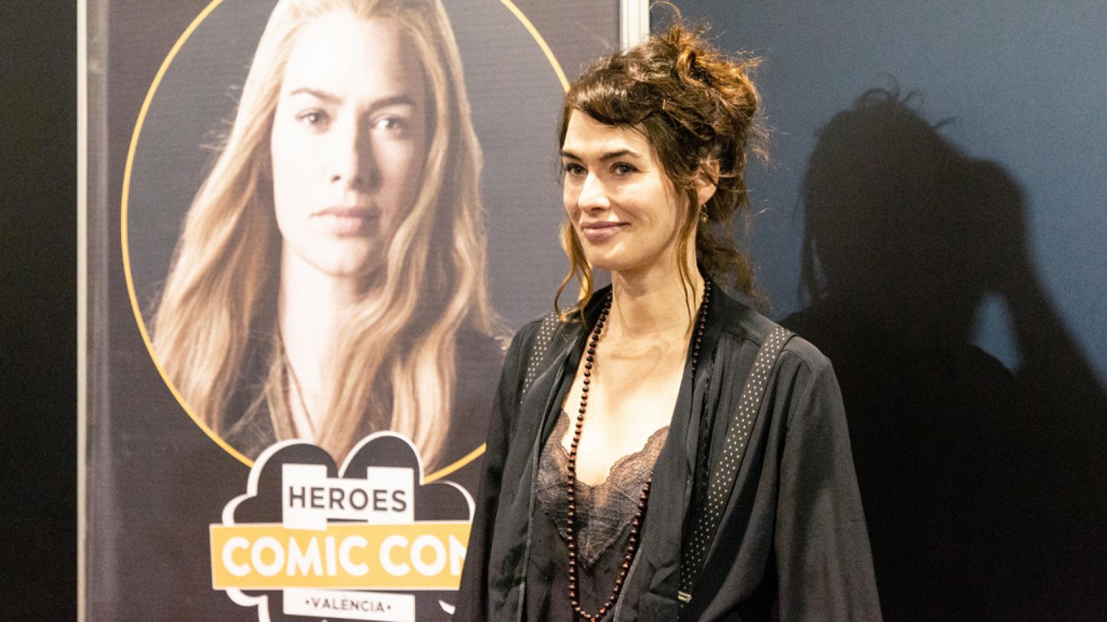 Lena Headey (Cersei Lannister) en Heroes Comic Con Valencia