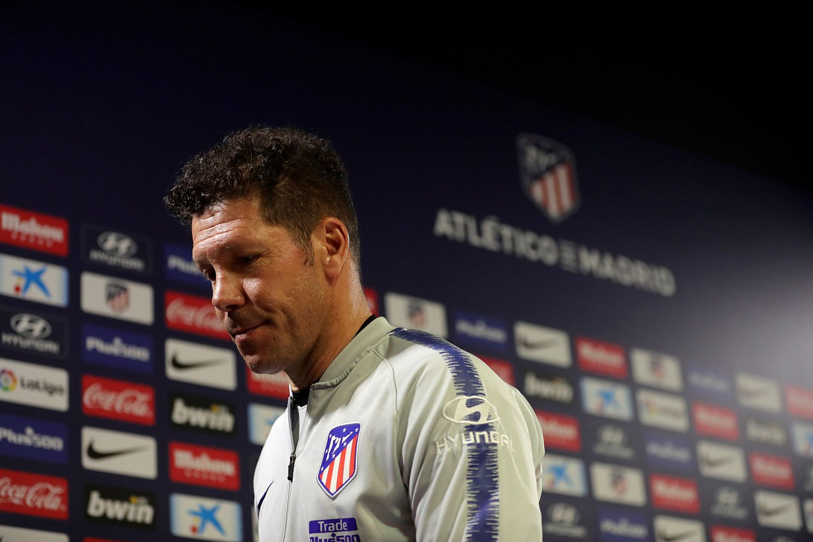 Entrenamiento del Atlético de Madrid